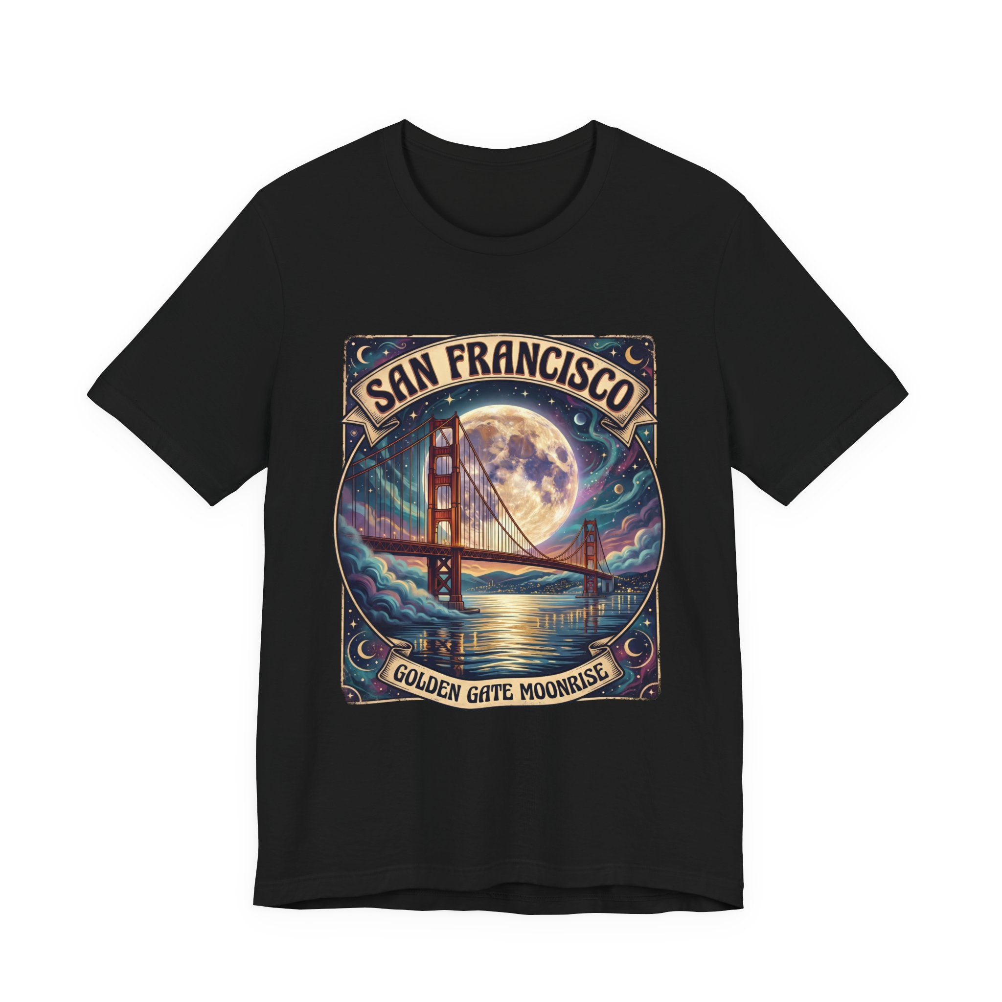 Golden Gate Moonrise T-Shirt