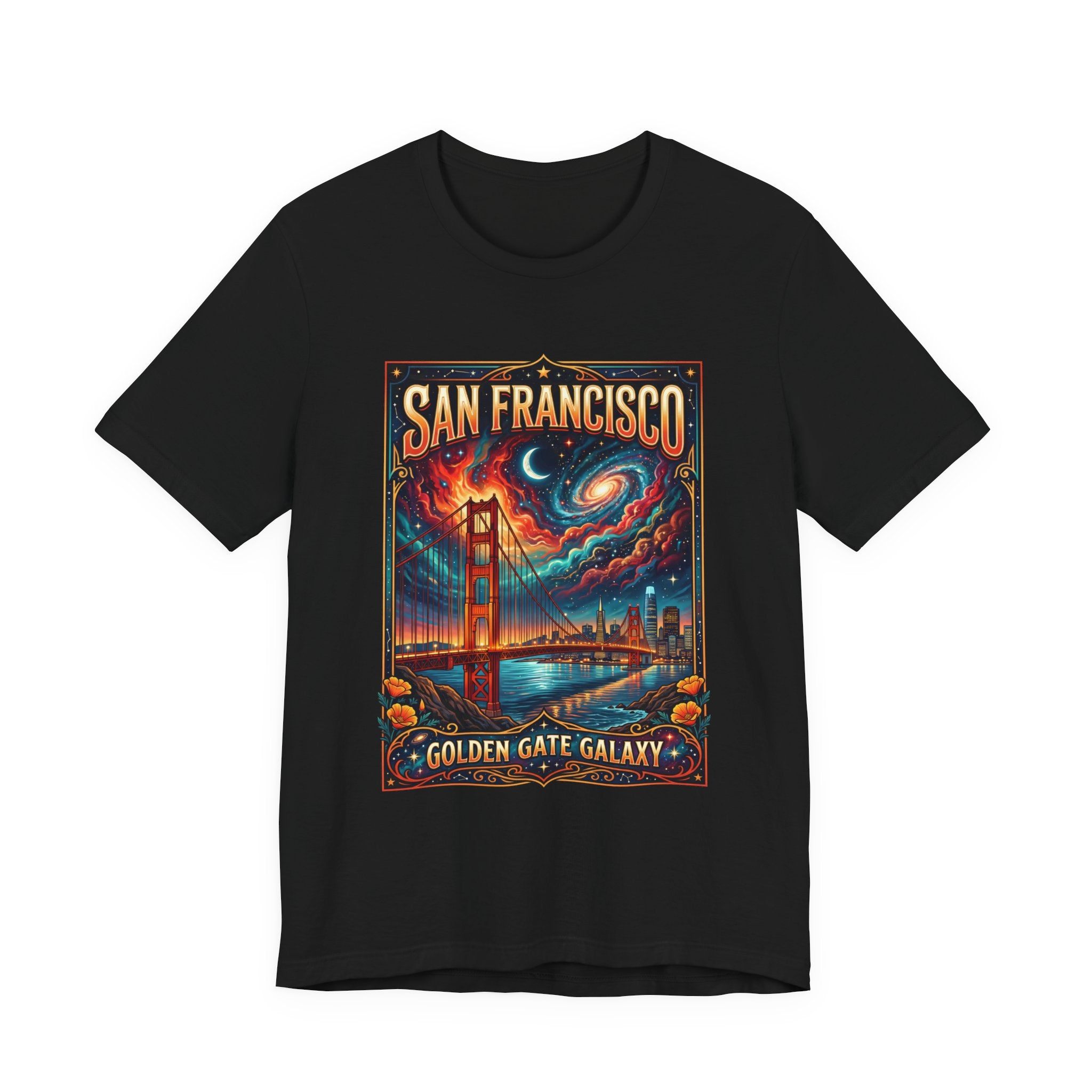 Golden Gate Star Bridge T-Shirt