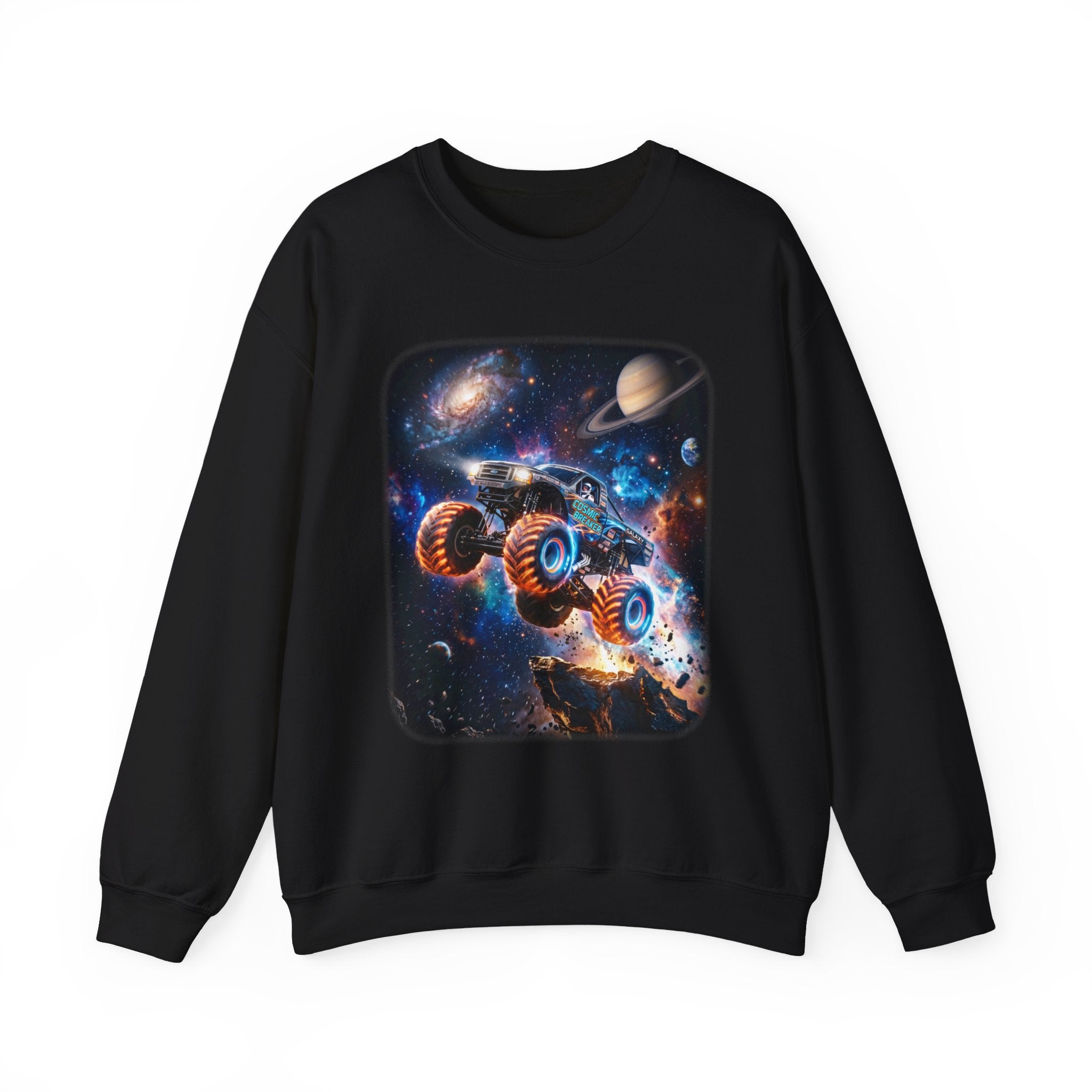 Cosmic Monster Truck Sweatshirt