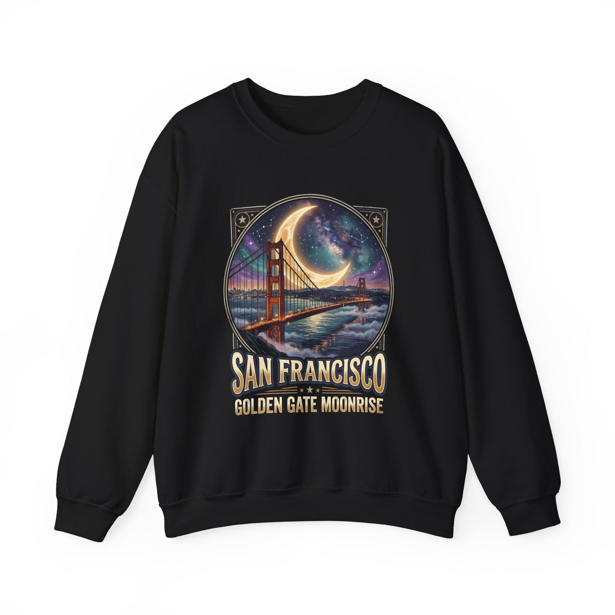 San Francisco Moonlit Bay Sweatshirt