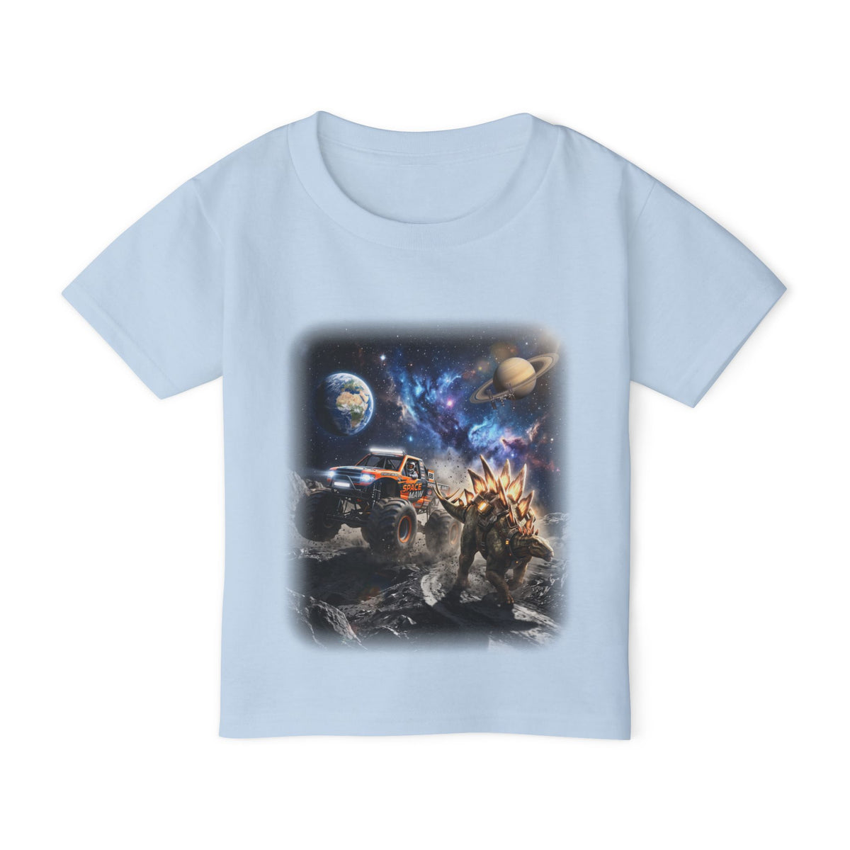 Crusher vs. Stegosaurus Toddler T-Shirt