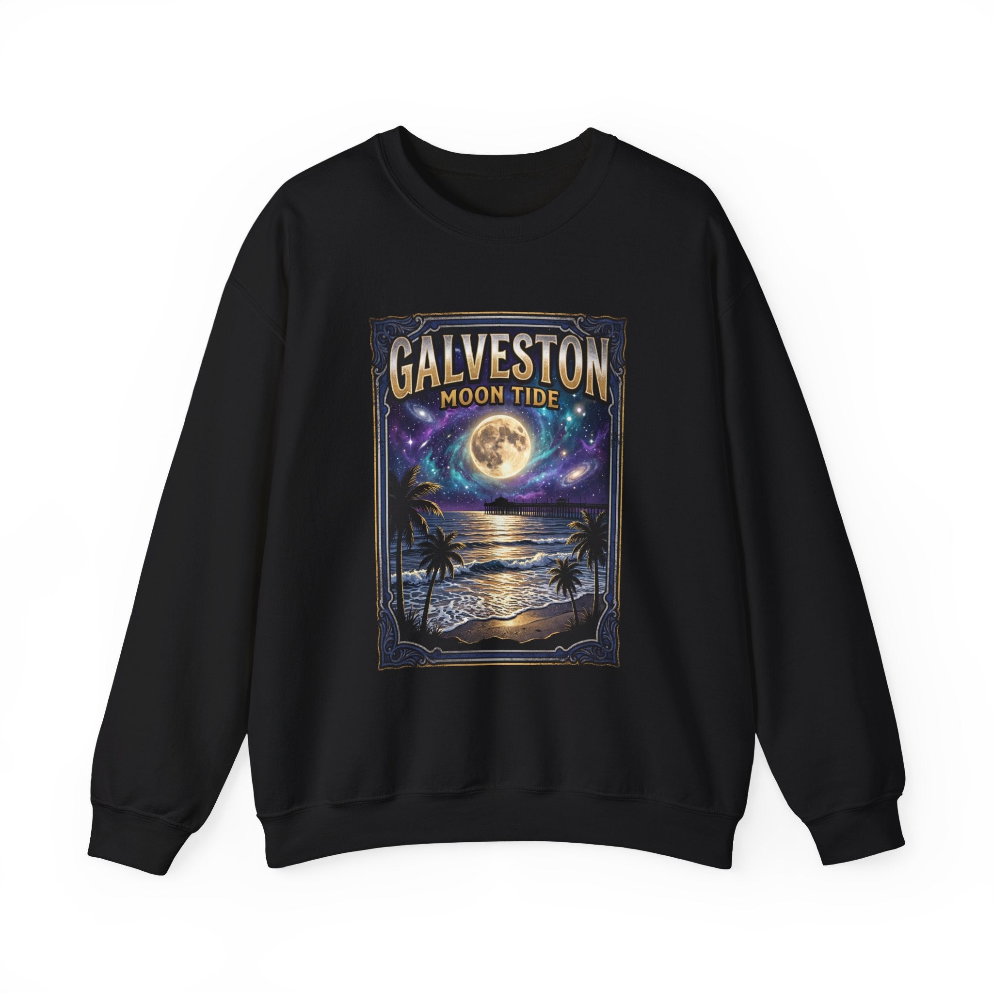 Galveston Cosmic Moon Tide Sweatshirt