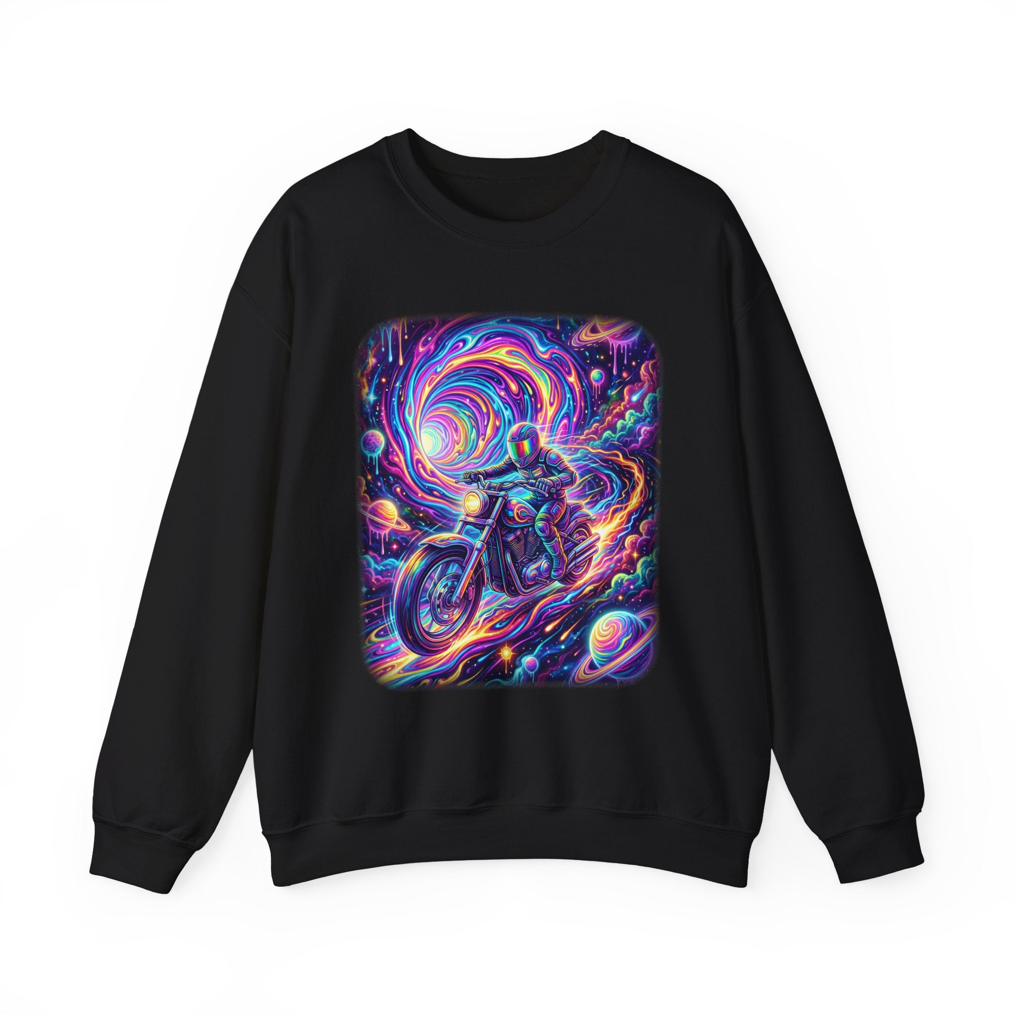 Neon Warp Rider Sweatshirt