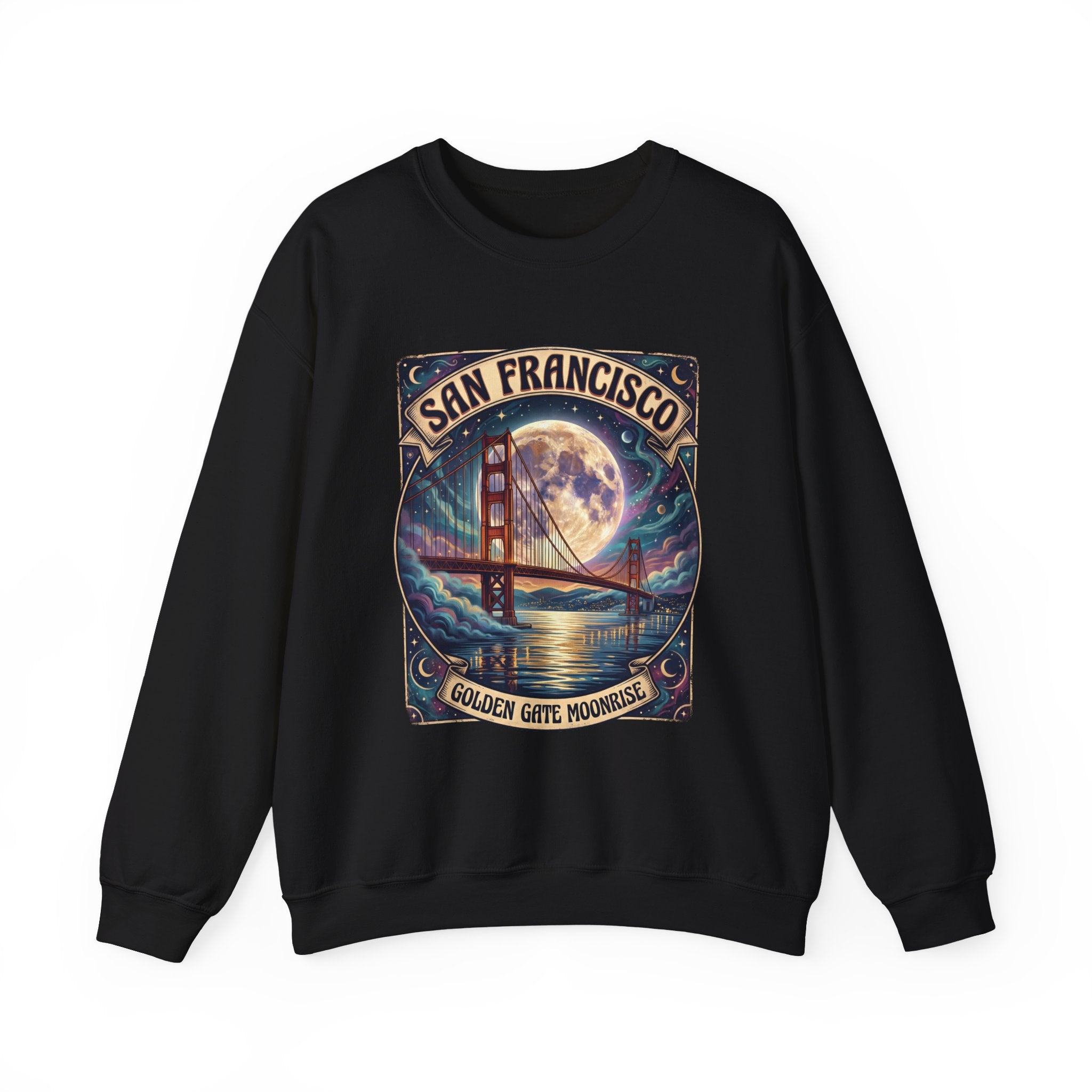 Golden Gate Moonrise Sweatshirt