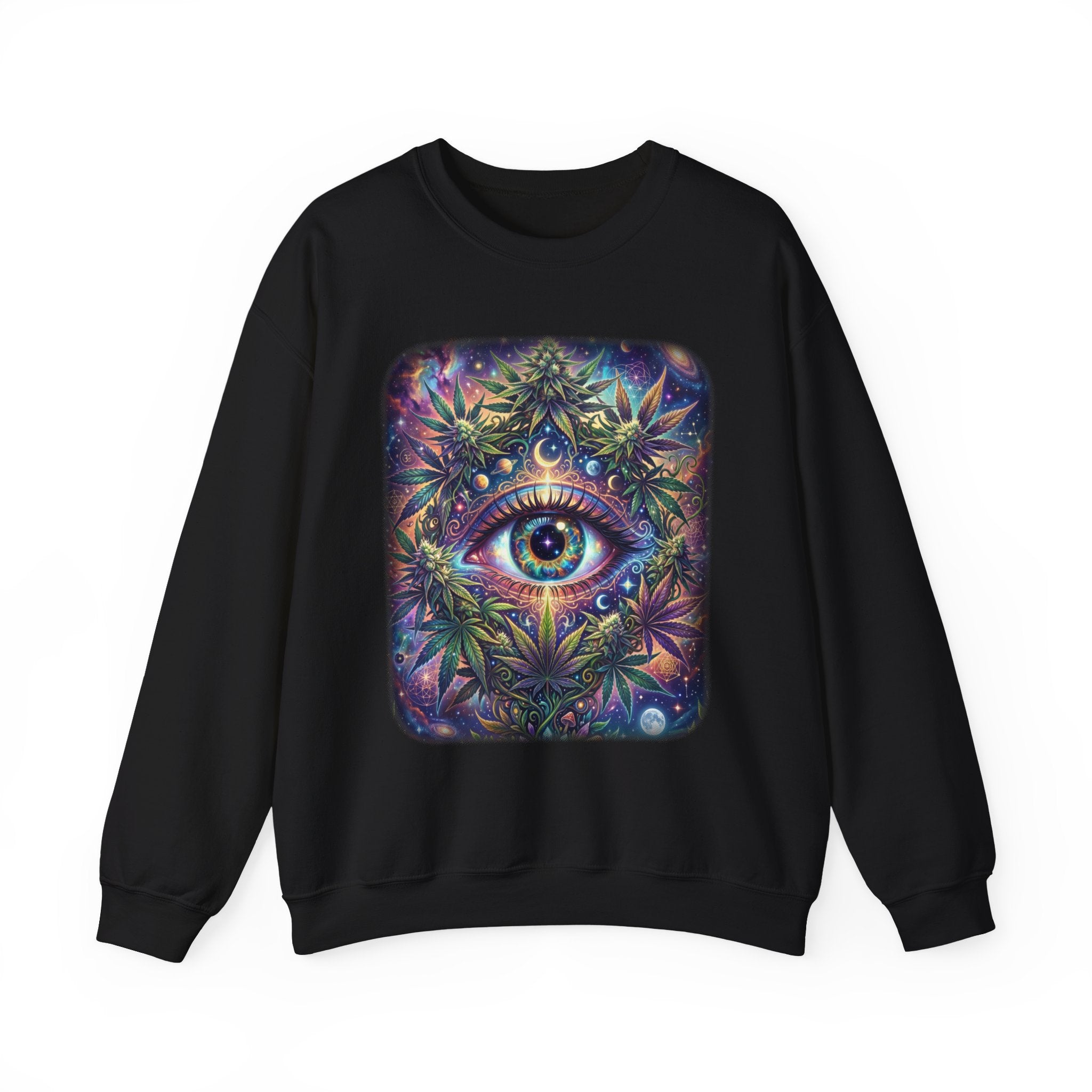 Cannabis Cosmic Eye Sweatshirt