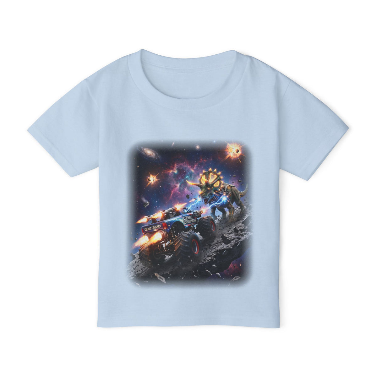Triceratops Standoff Toddler T-Shirt