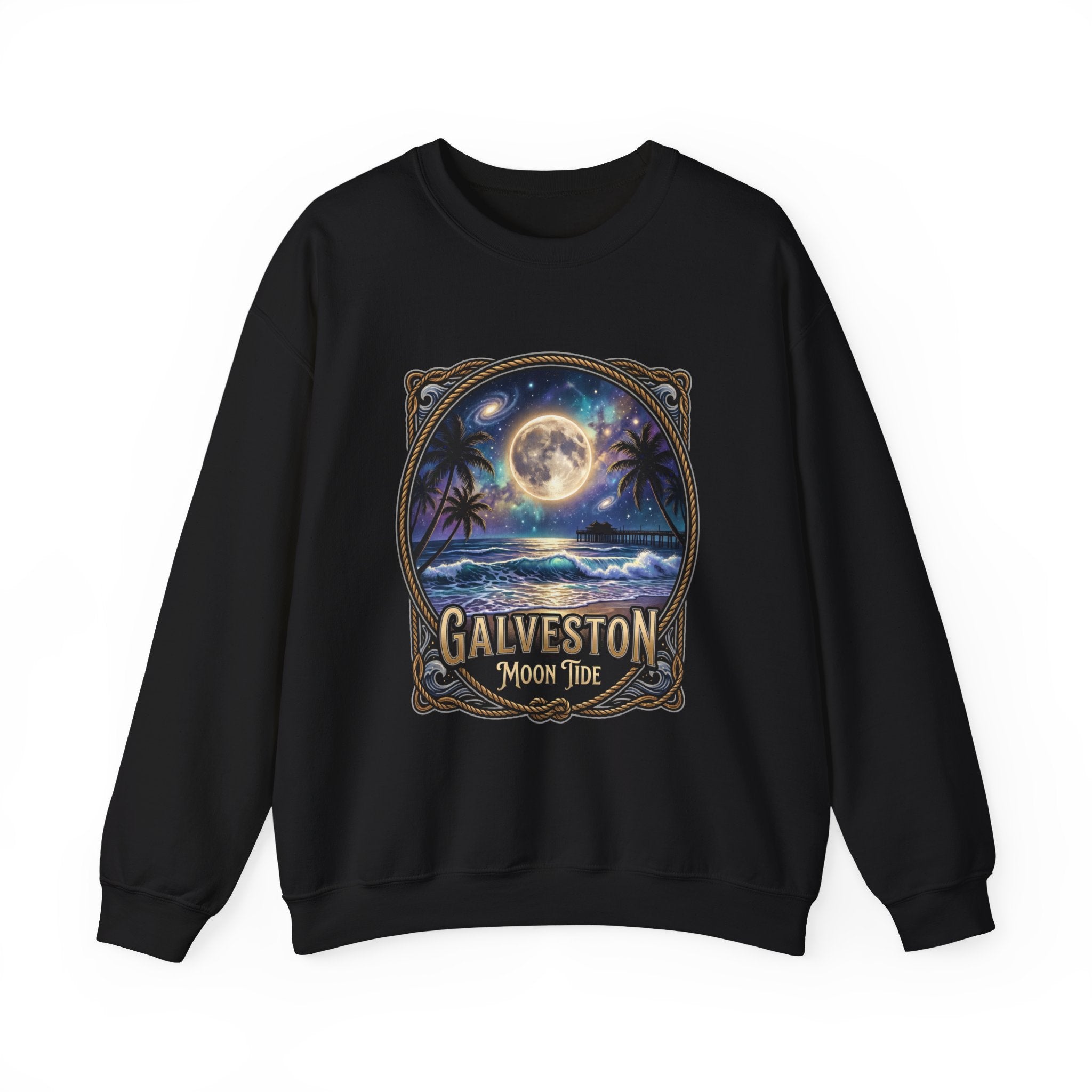 Galveston Moon Tide Sweatshirt