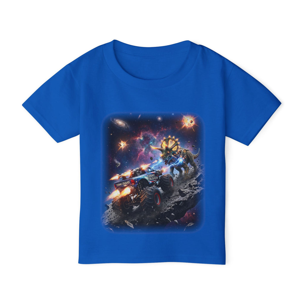 Triceratops Standoff Toddler T-Shirt