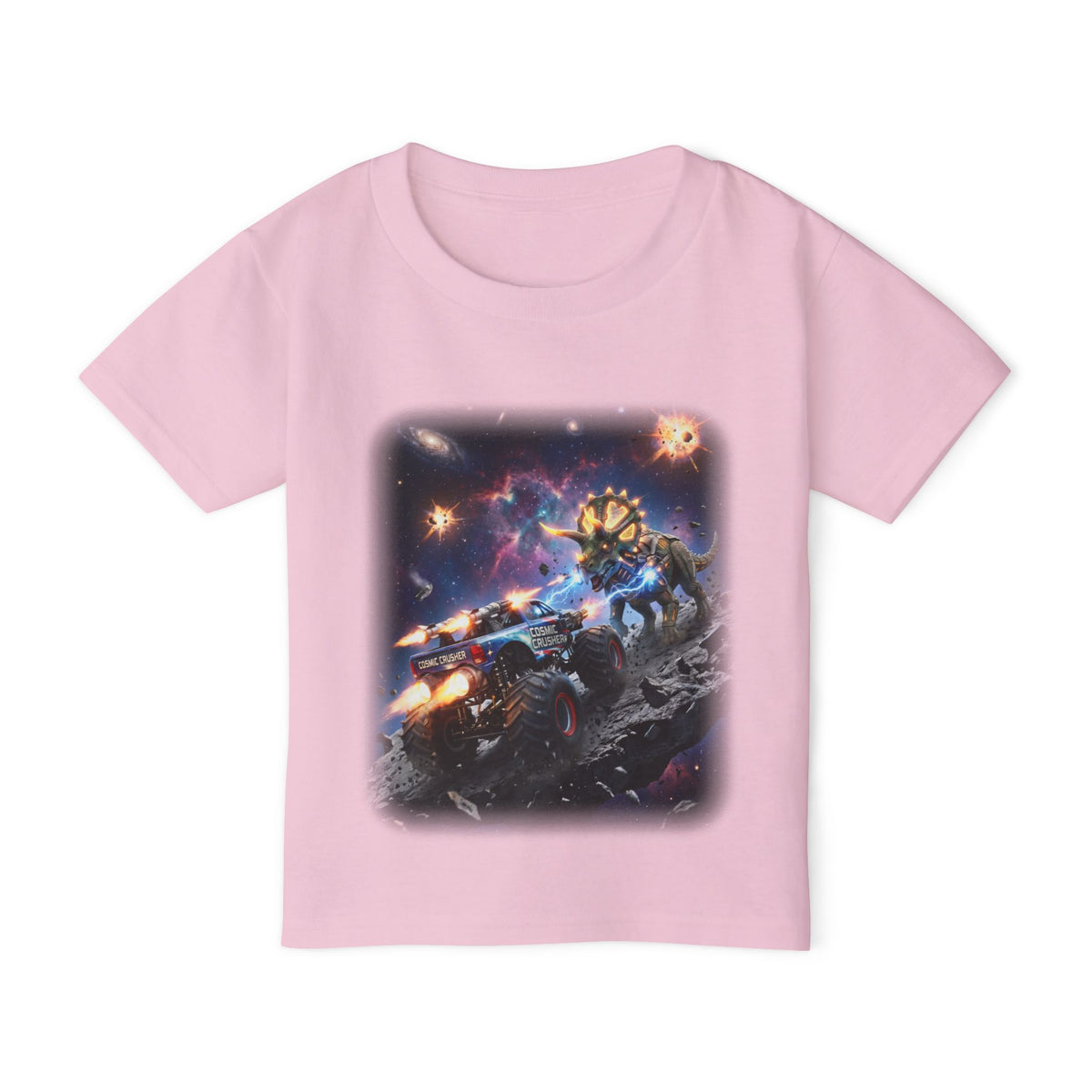 Triceratops Standoff Toddler T-Shirt