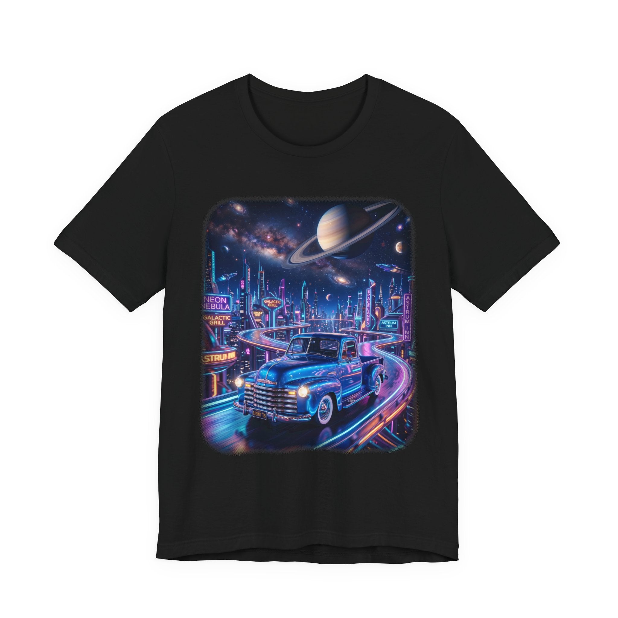 Neon Chrome Cruiser T-Shirt