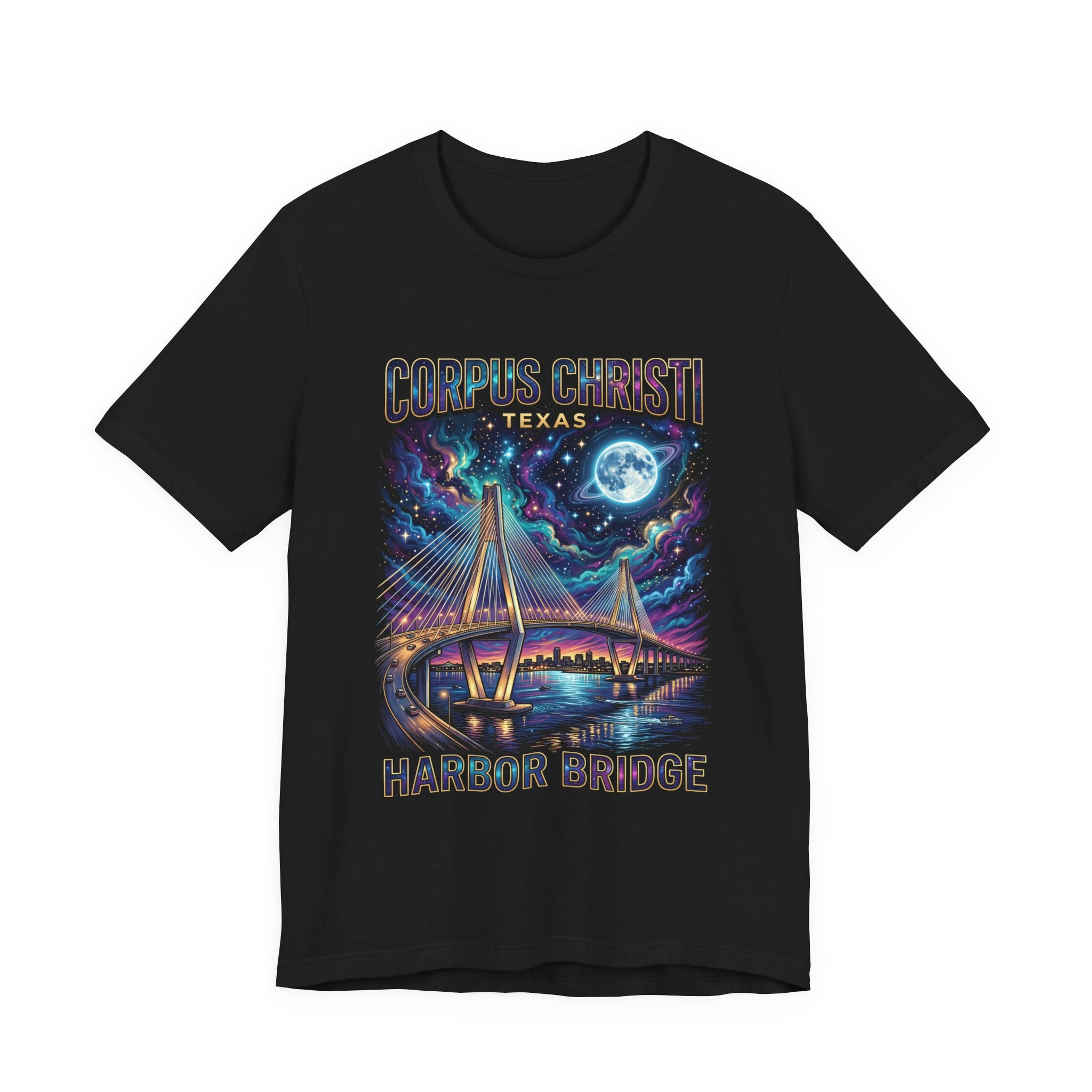 Harbor Bridge Moonrise T-Shirt