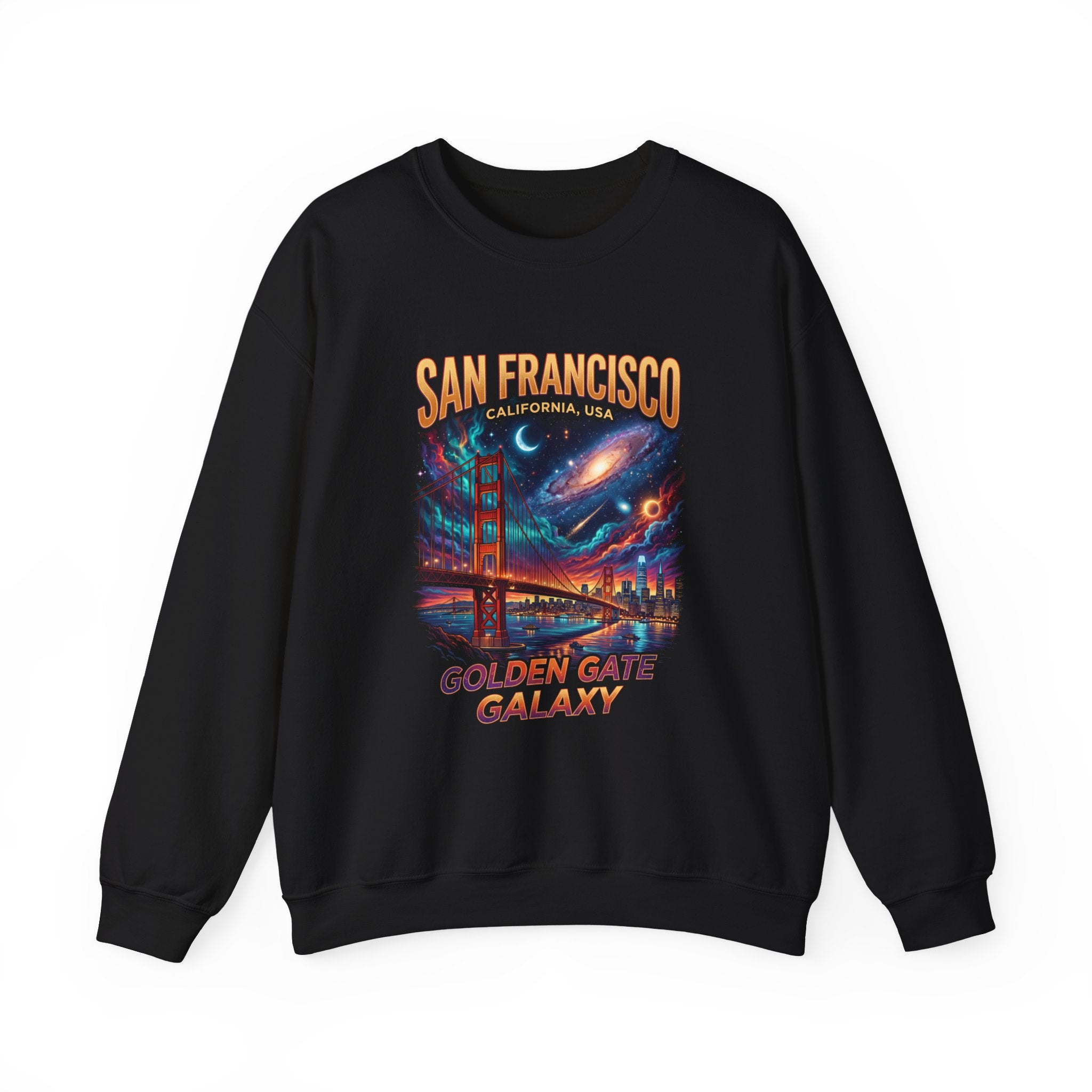 Golden Gate Galaxy Sweatshirt