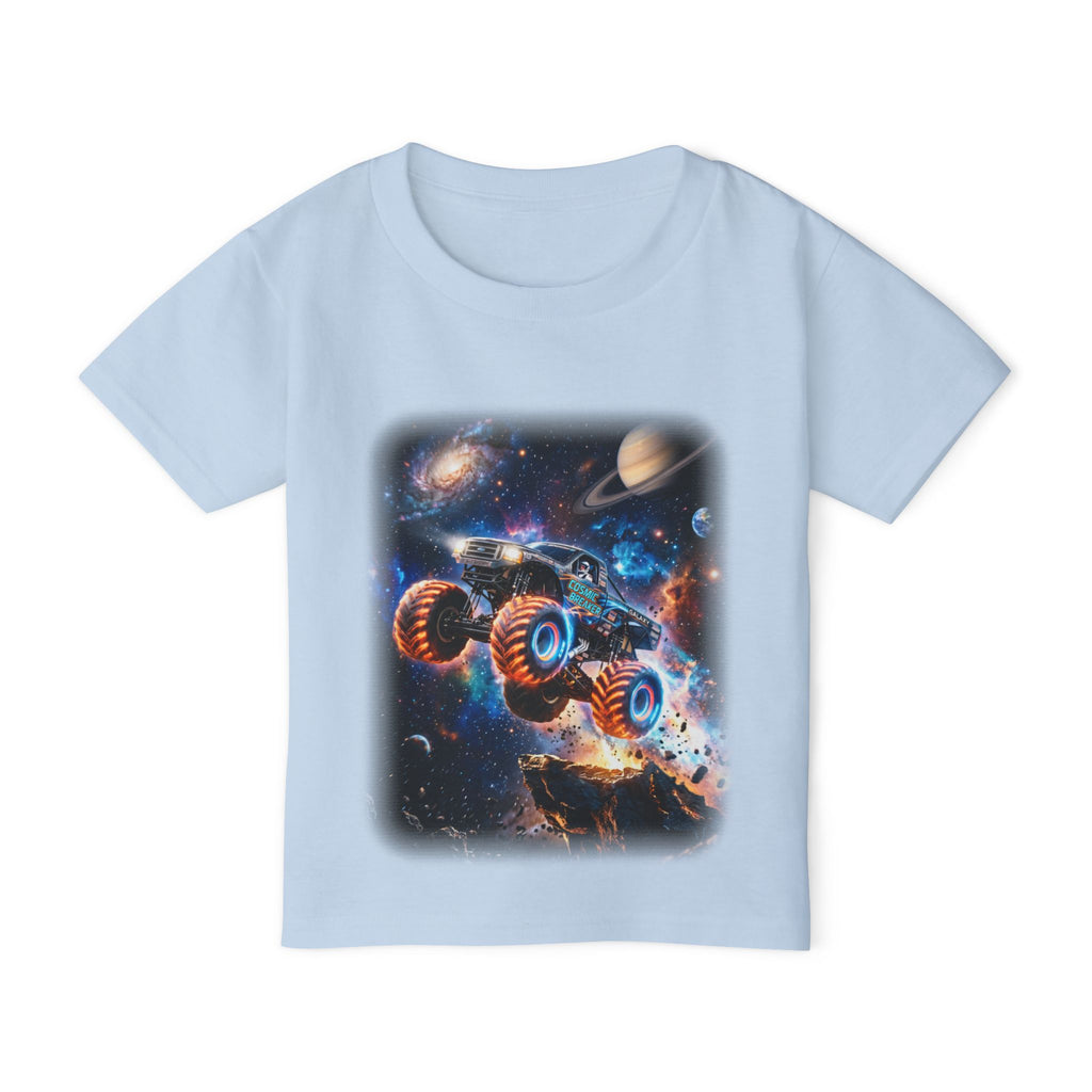 Cosmic Monster Truck Toddler T-Shirt   Cosmic Monster Truck Graphic Tee