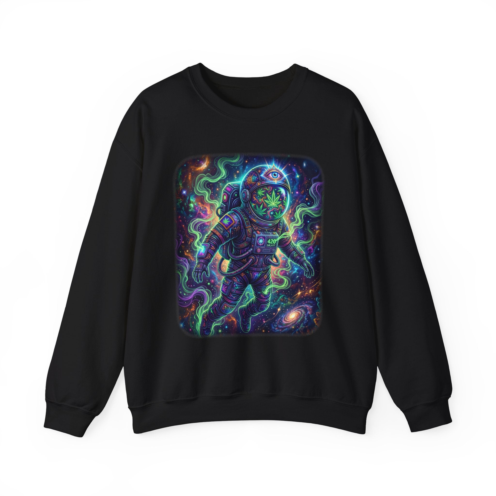 420 Astronaut Sweatshirt – Cosmic Garb