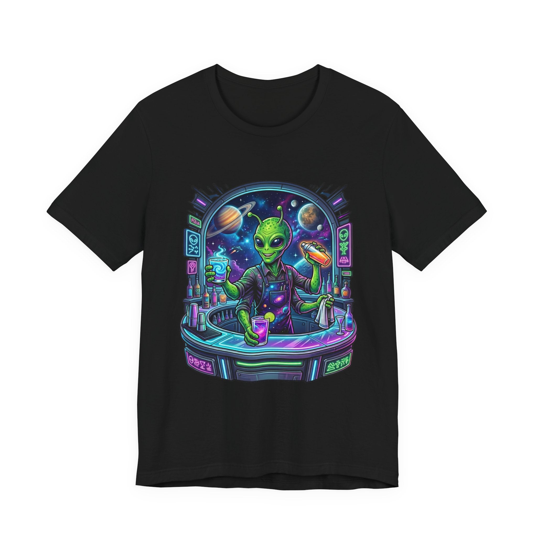 Alien Bartender T-Shirt