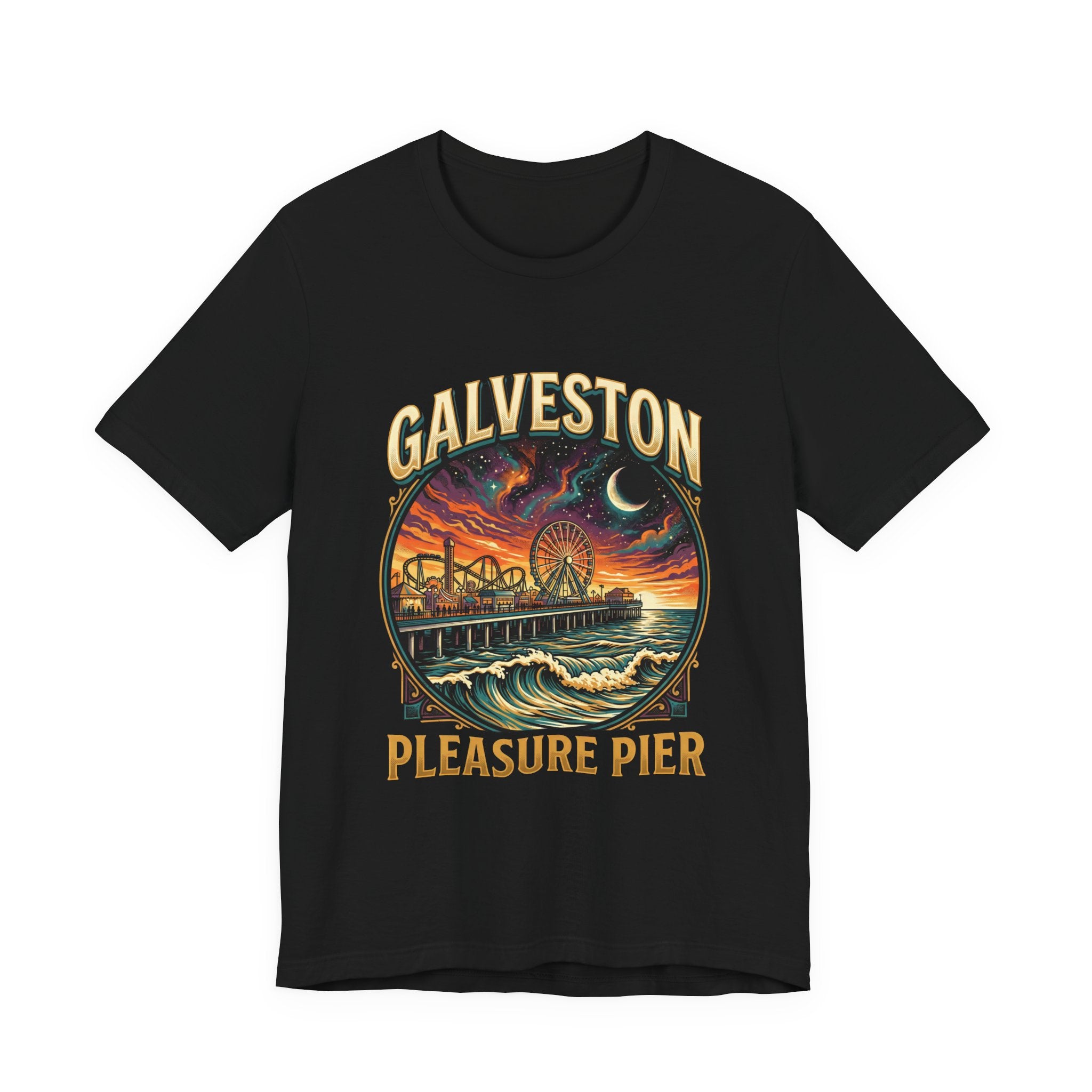 Galveston Cosmic Pier T-Shirt