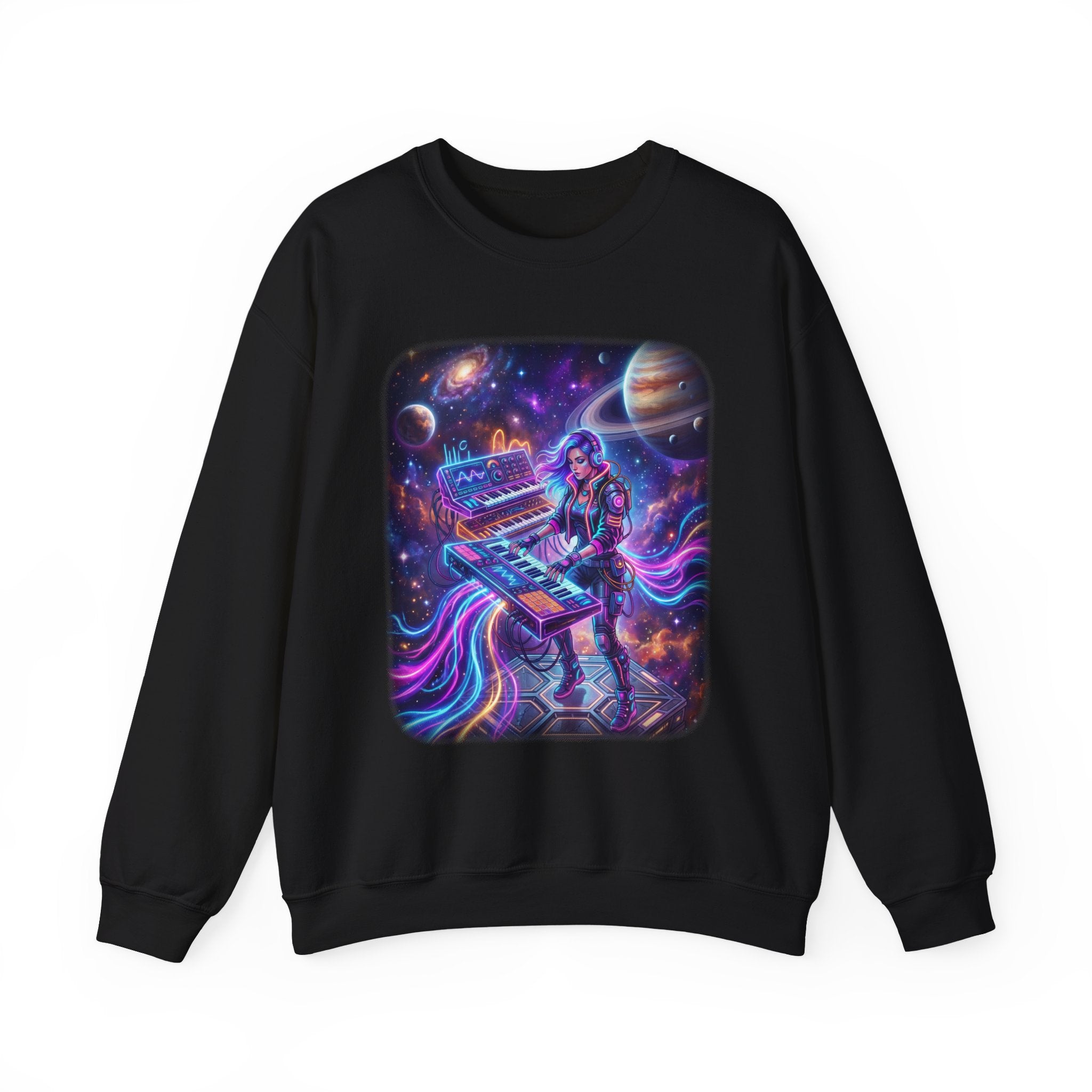 Neon Synth Voyager Sweatshirt