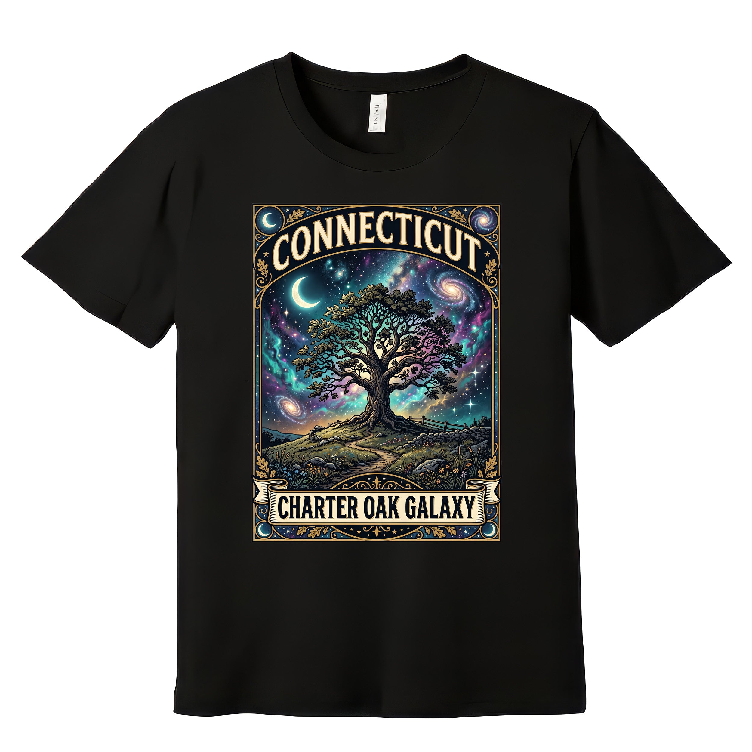 Charter Oak Galaxy T-Shirt