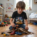 Cosmic Crusher Youth T-Shirt  Cosmic Monster Truck Graphic Tee