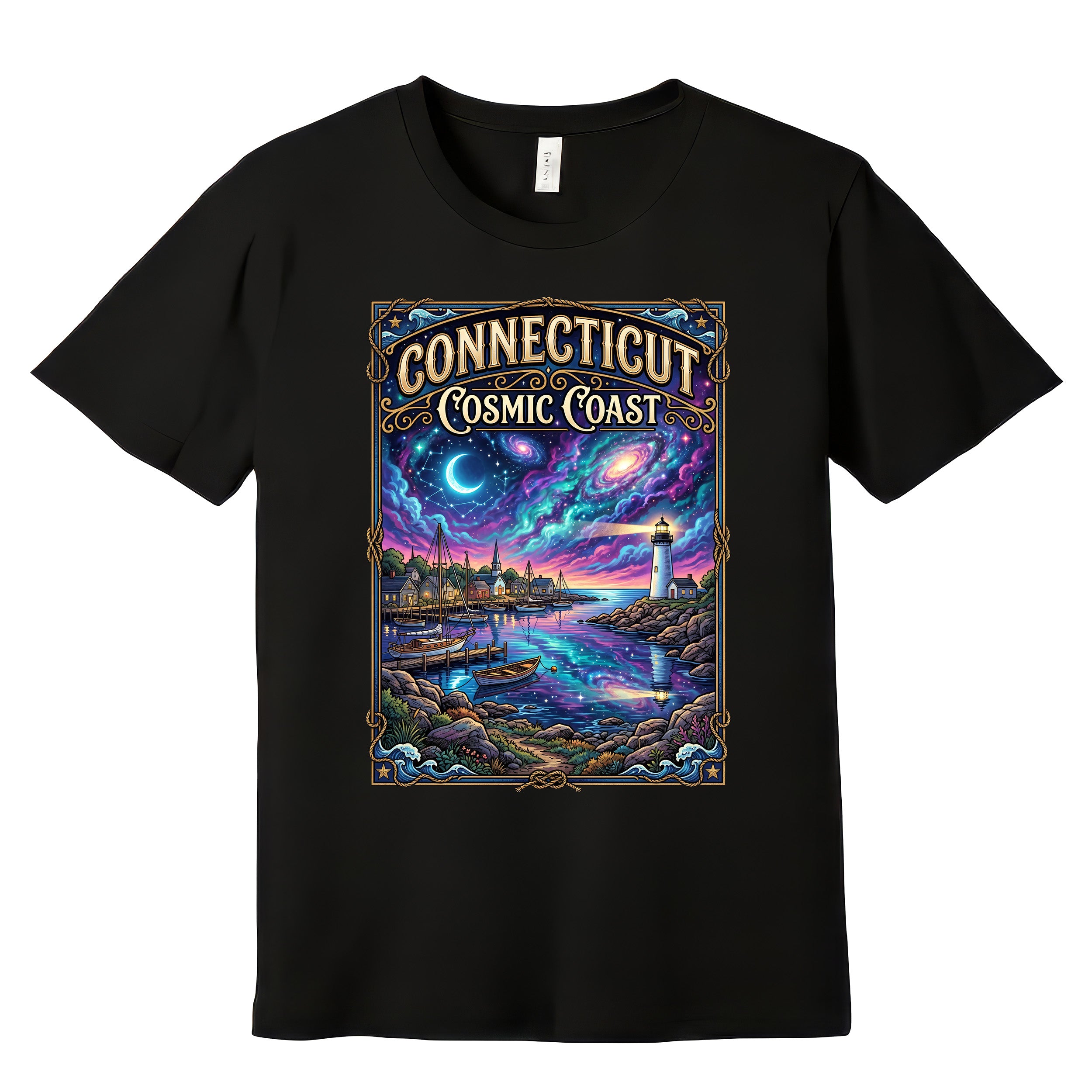 Connecticut Cosmic Coast T-Shirt