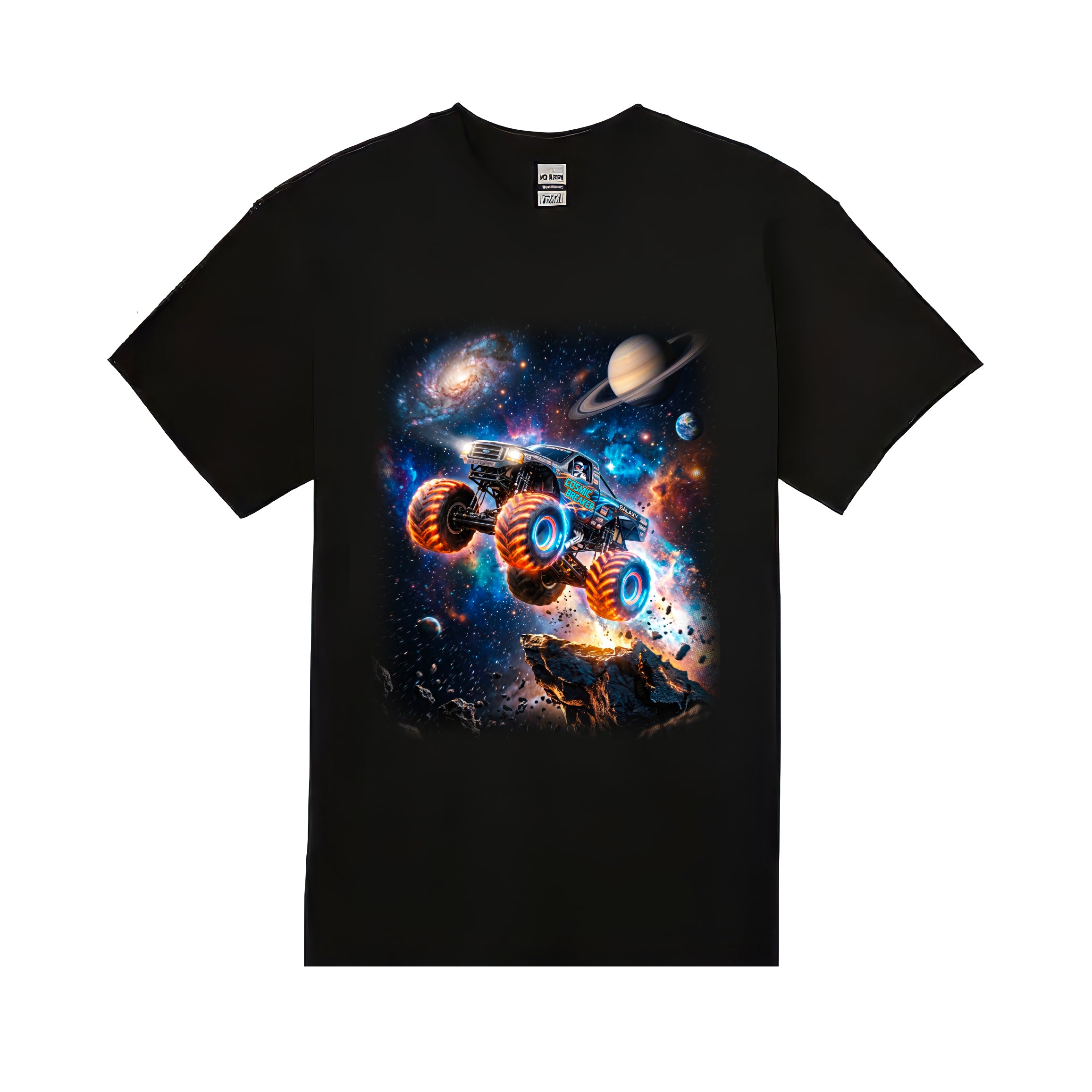 Cosmic Monster Truck Youth T-Shirt   Cosmic Monster Truck Graphic Tee