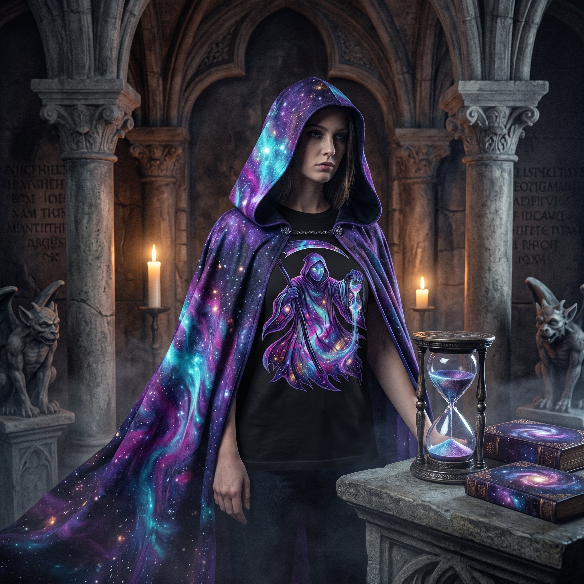 Cosmic Timekeeper T-Shirt
