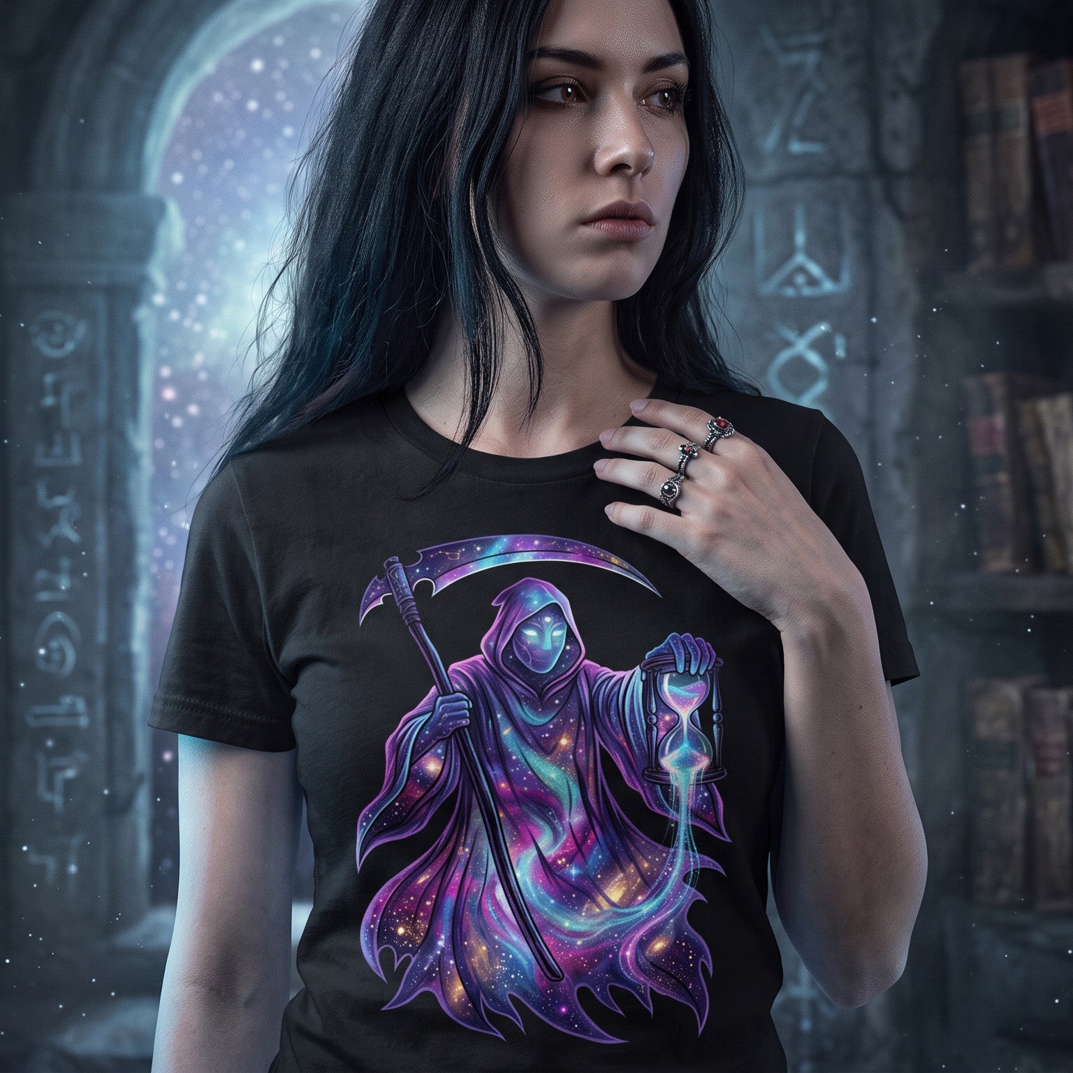 Cosmic Timekeeper T-Shirt
