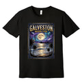Galveston Cosmic Moon Tide T-Shirt