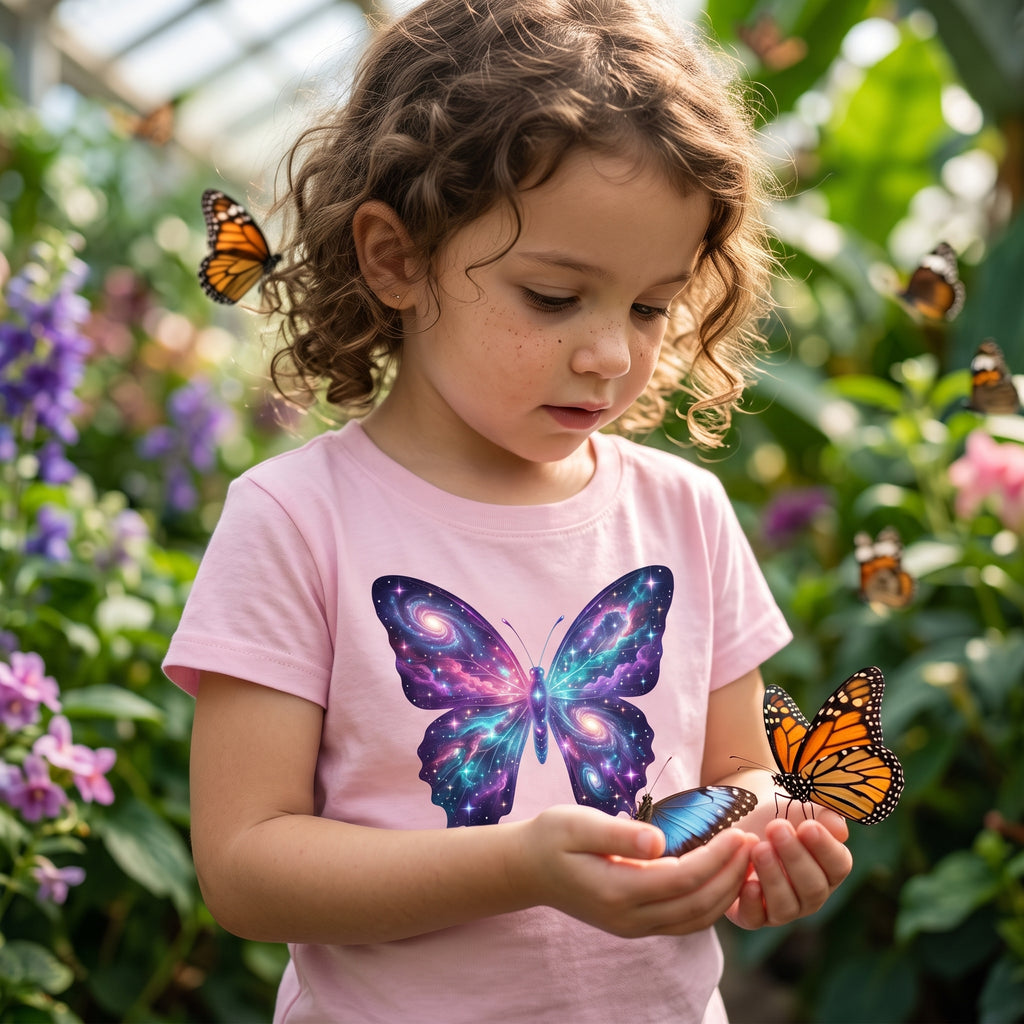 Galactic Butterfly Toddler T-Shirt