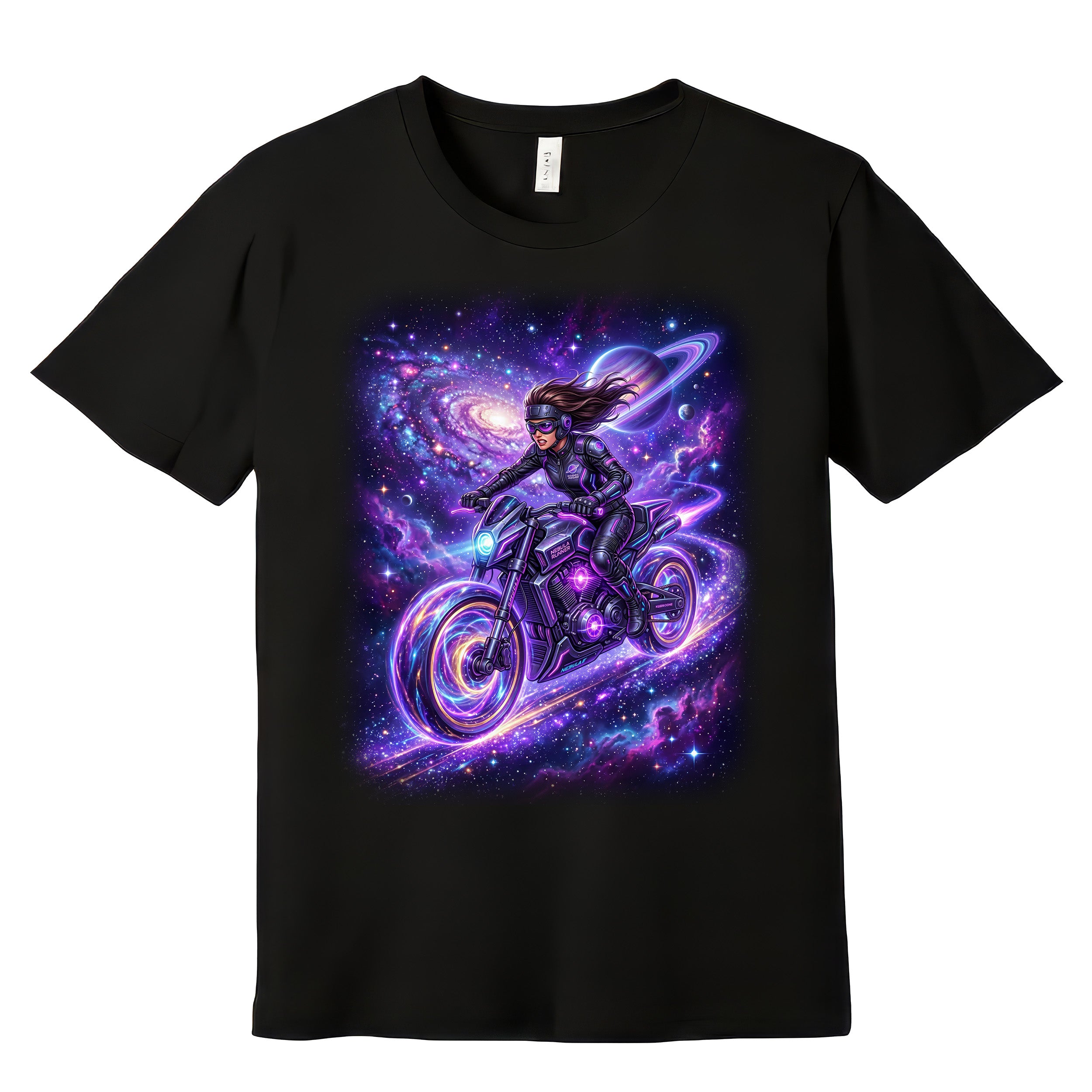 Interstellar Biker Queen T-Shirt