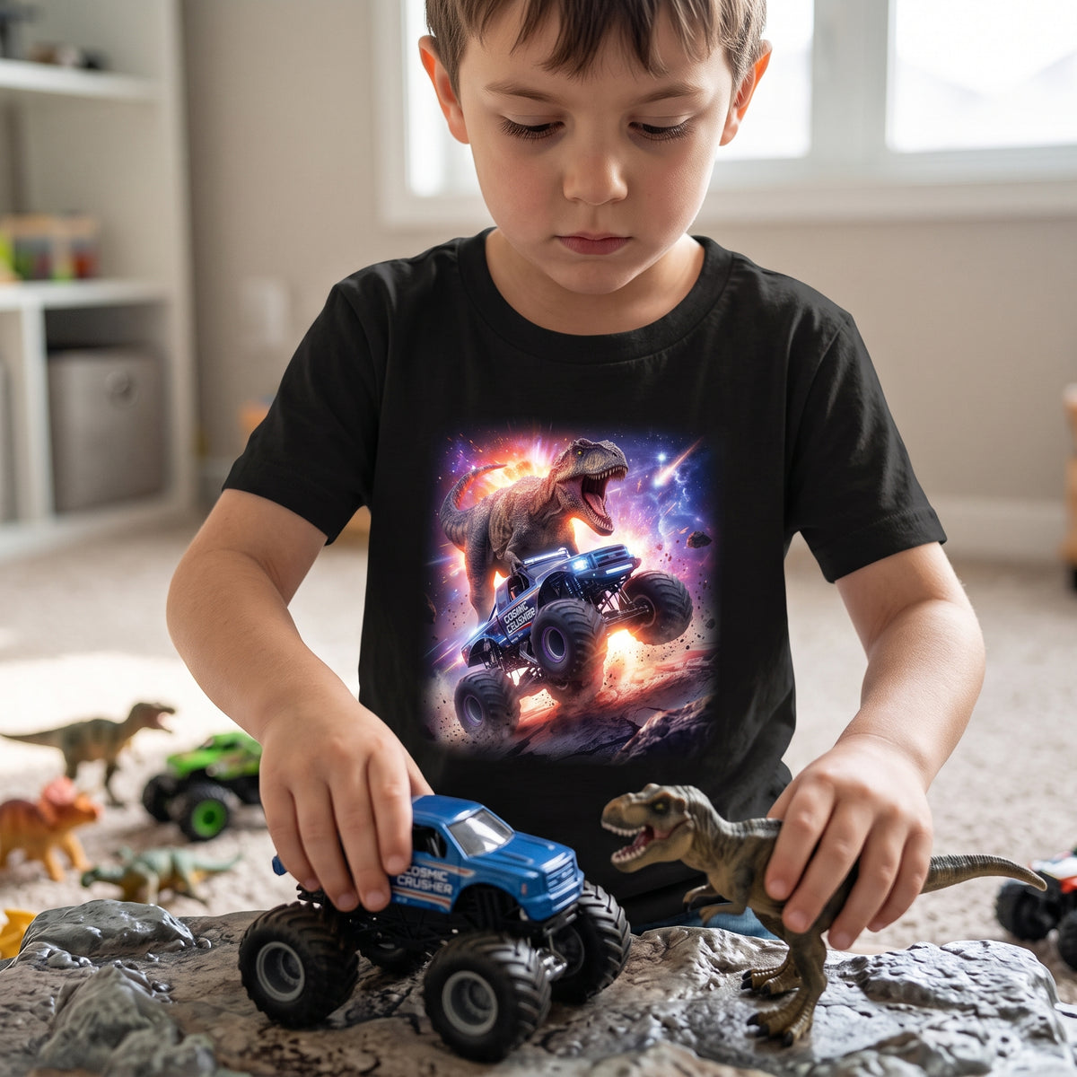 Crusher vs. Giganotosaurus Toddler T-Shirt