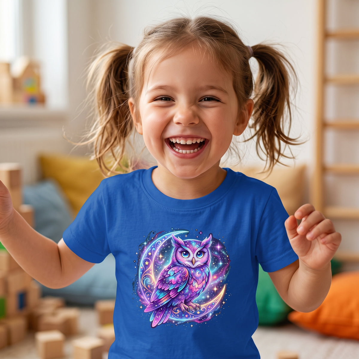 Luna Owl Toddler T-Shirt
