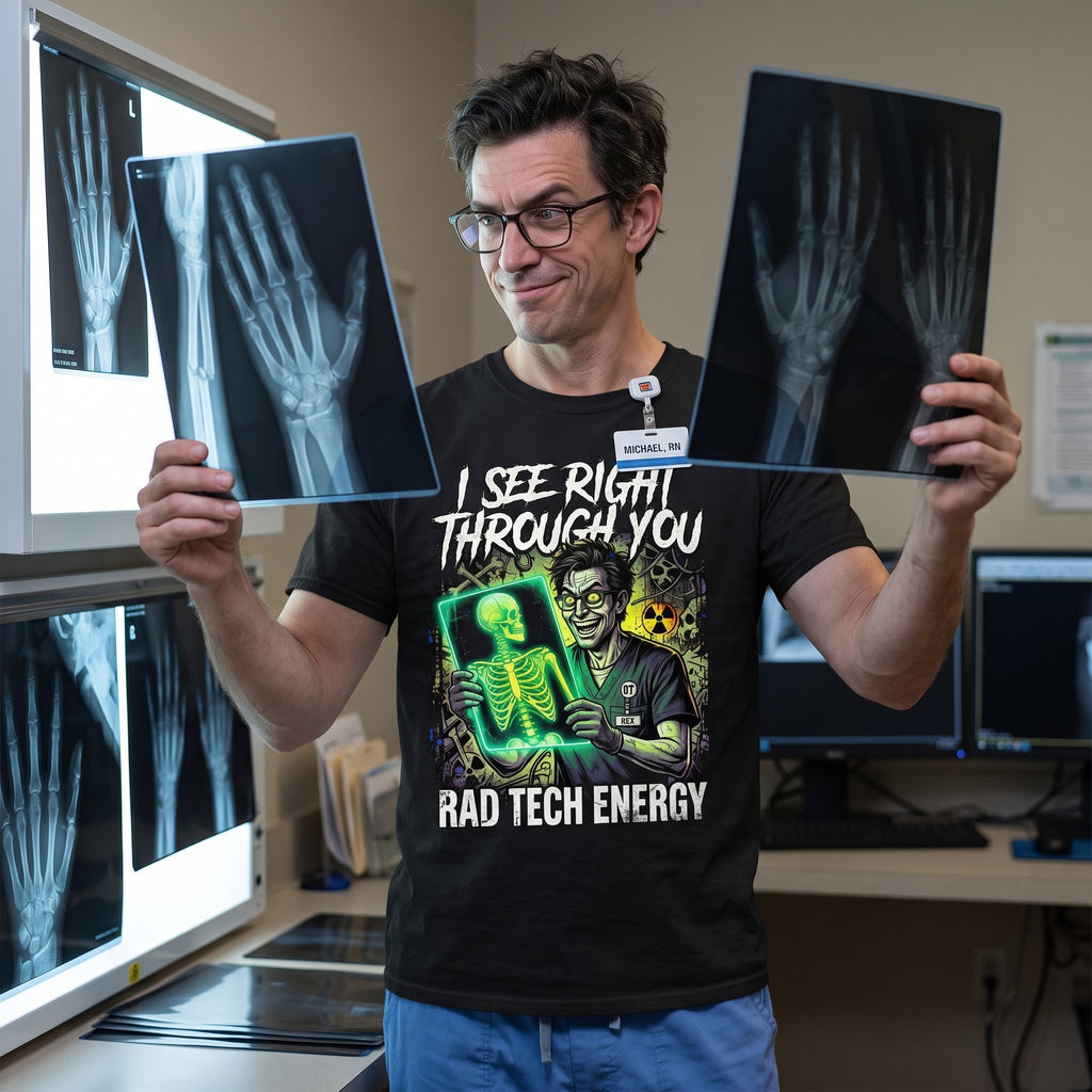I see right through you men's T-shirt