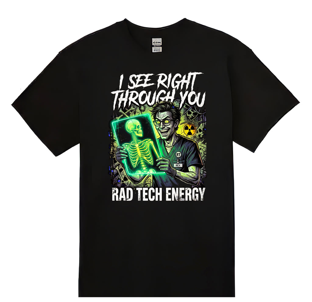 I see right through you men's T-shirt