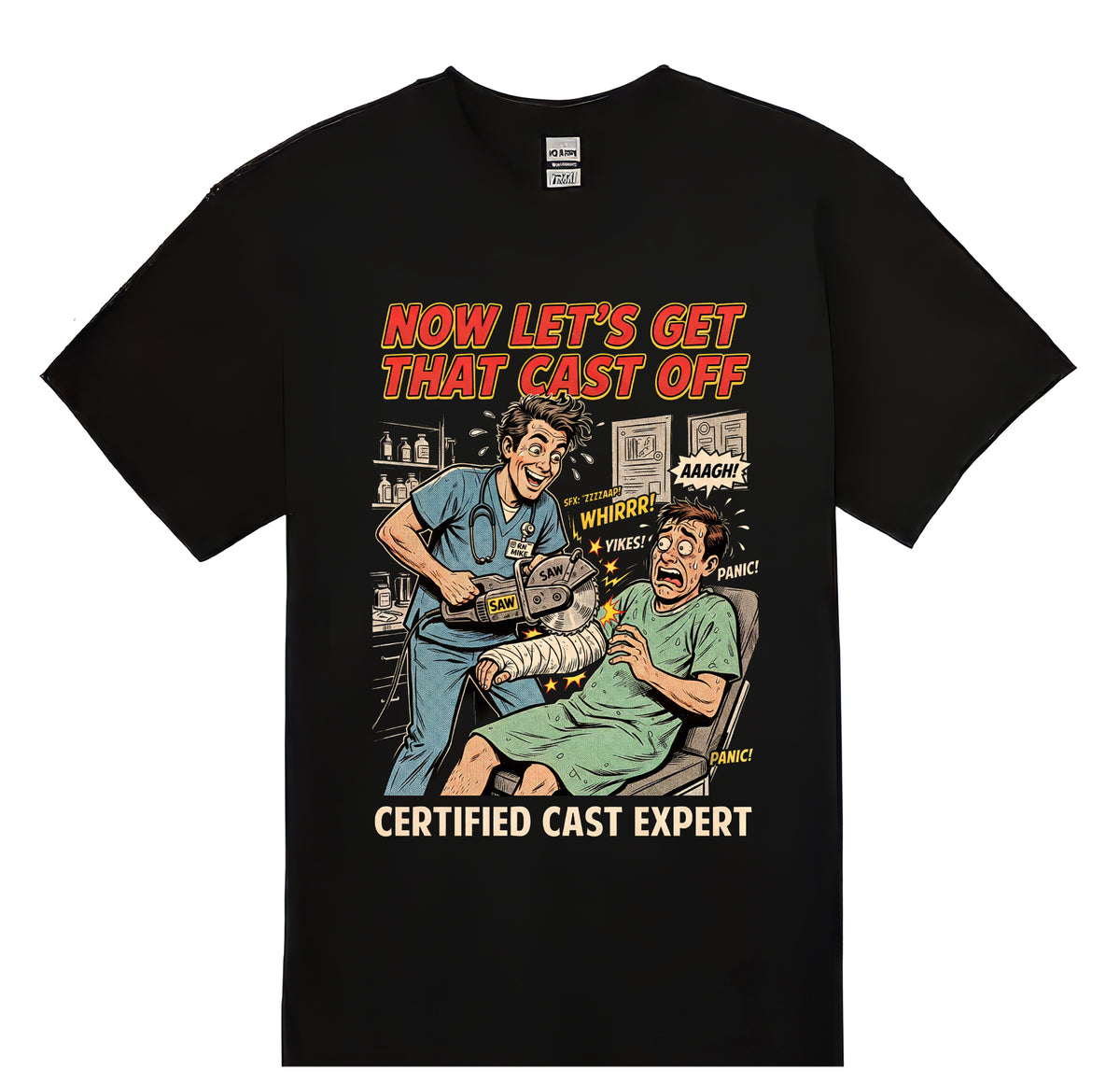 Certified Cast Expert Male T-shirt