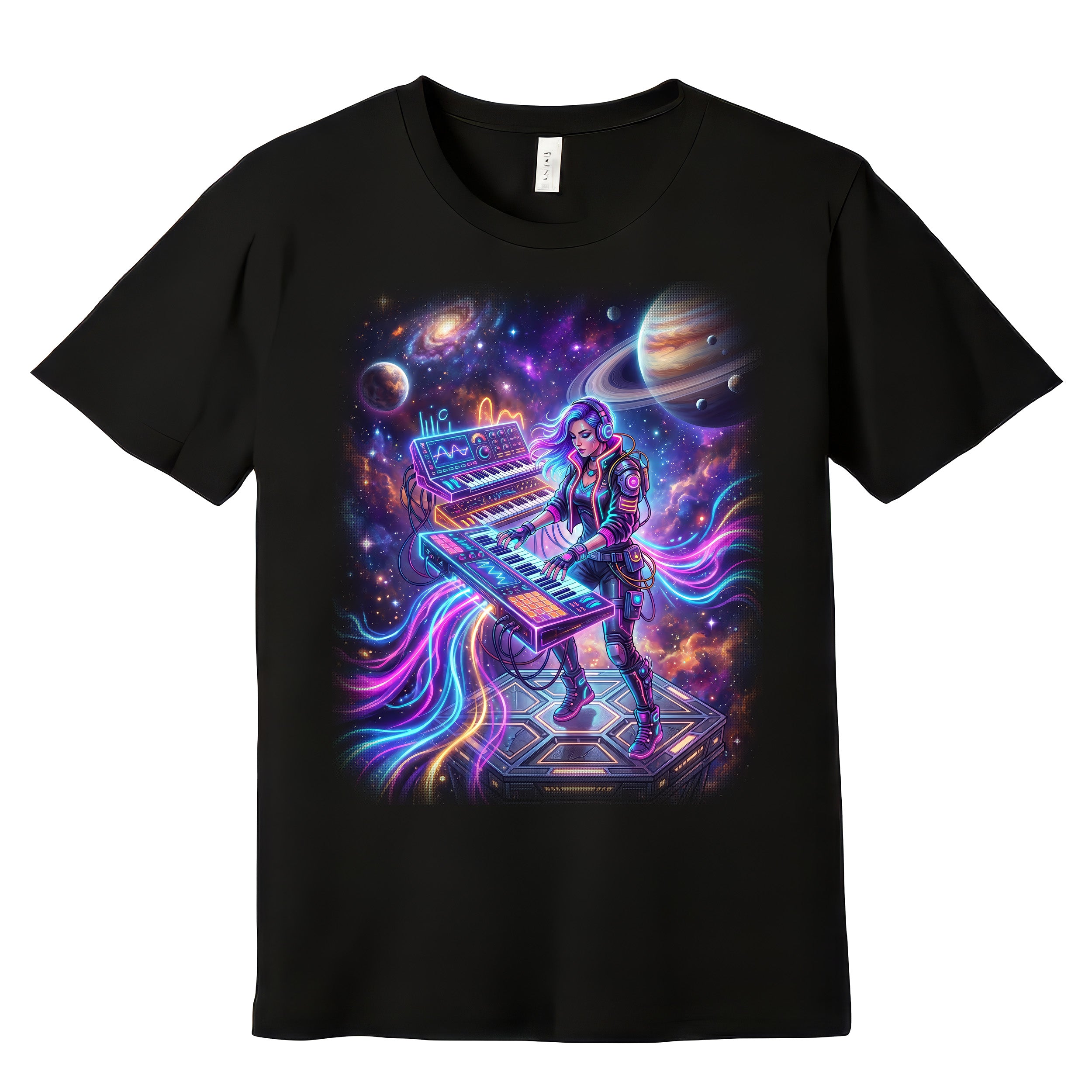 Neon Synth Voyager T-Shirt