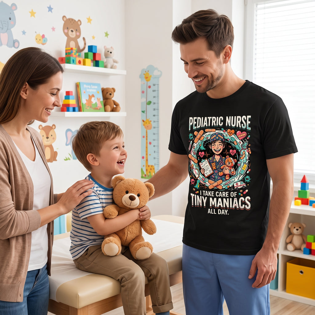 Pediatric Nurse - Male T-shirt