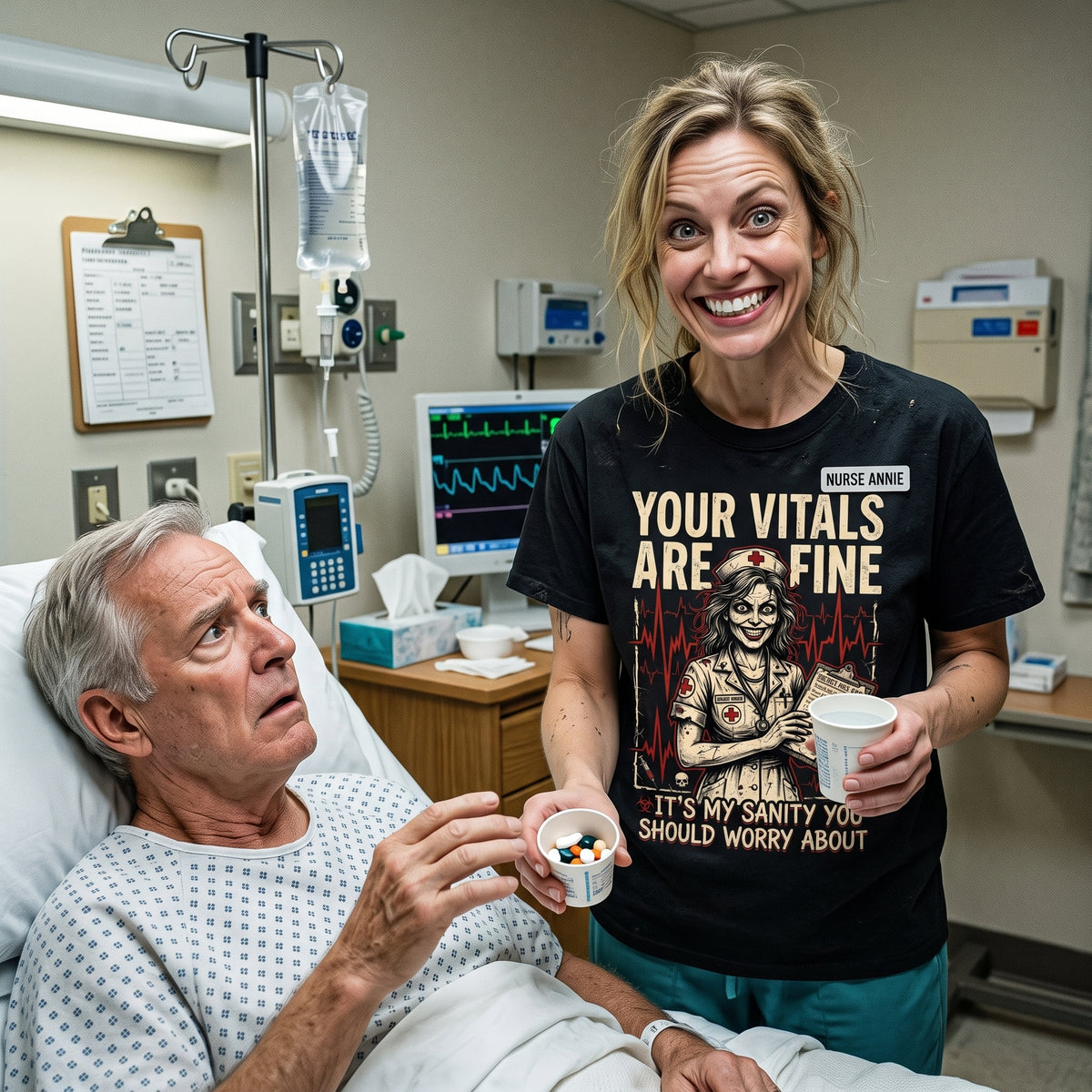 Your Vitals are Fine T-shirt