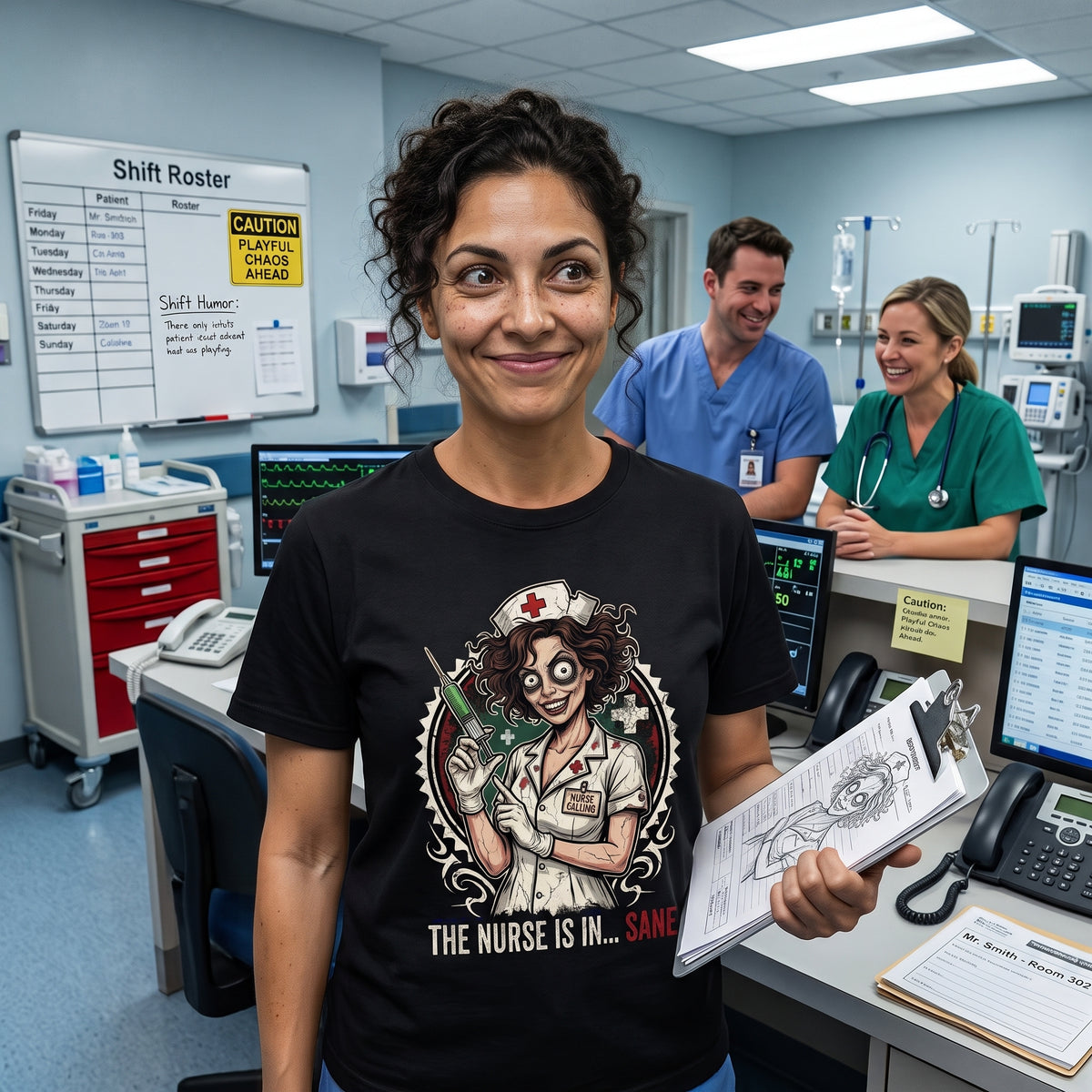 The Nurse is Insane T-shirt
