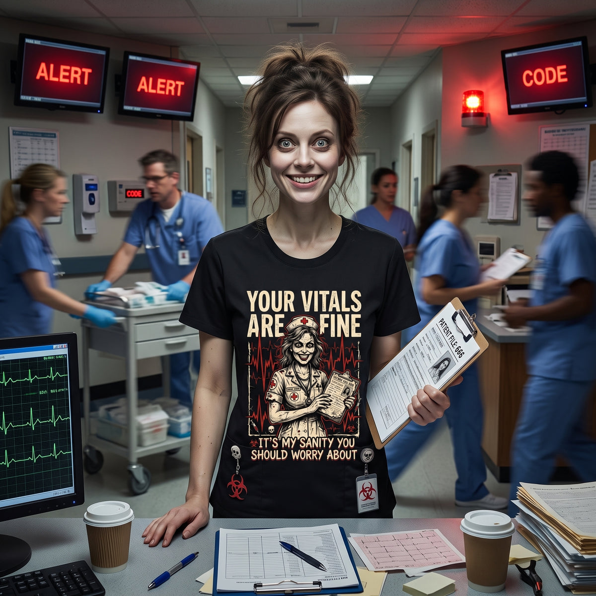 Your Vitals are Fine T-shirt