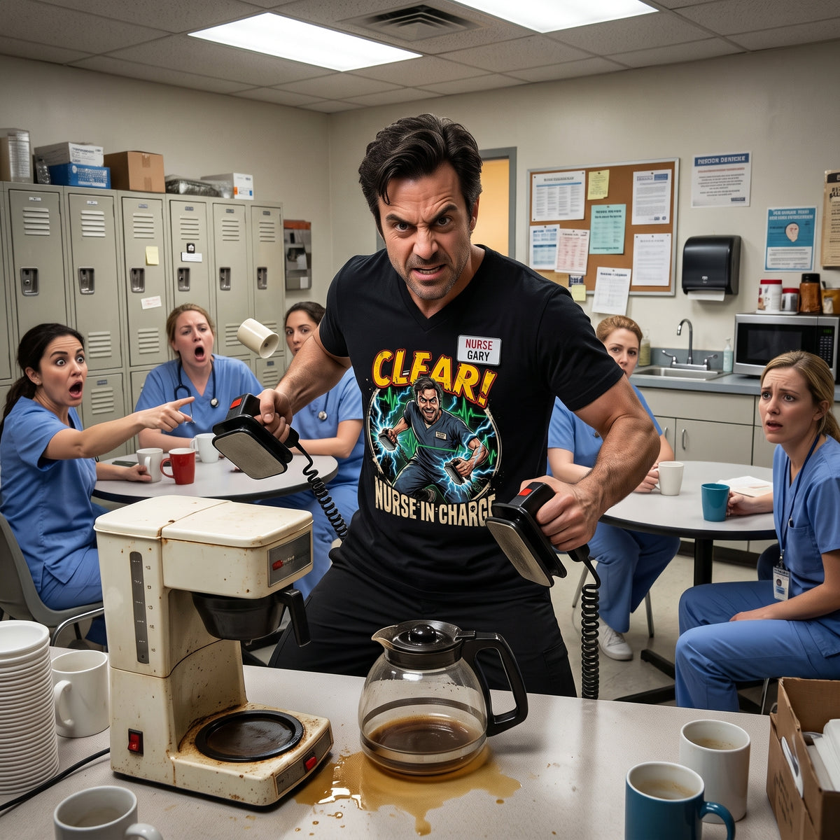 Nurse in Charge T-shirt