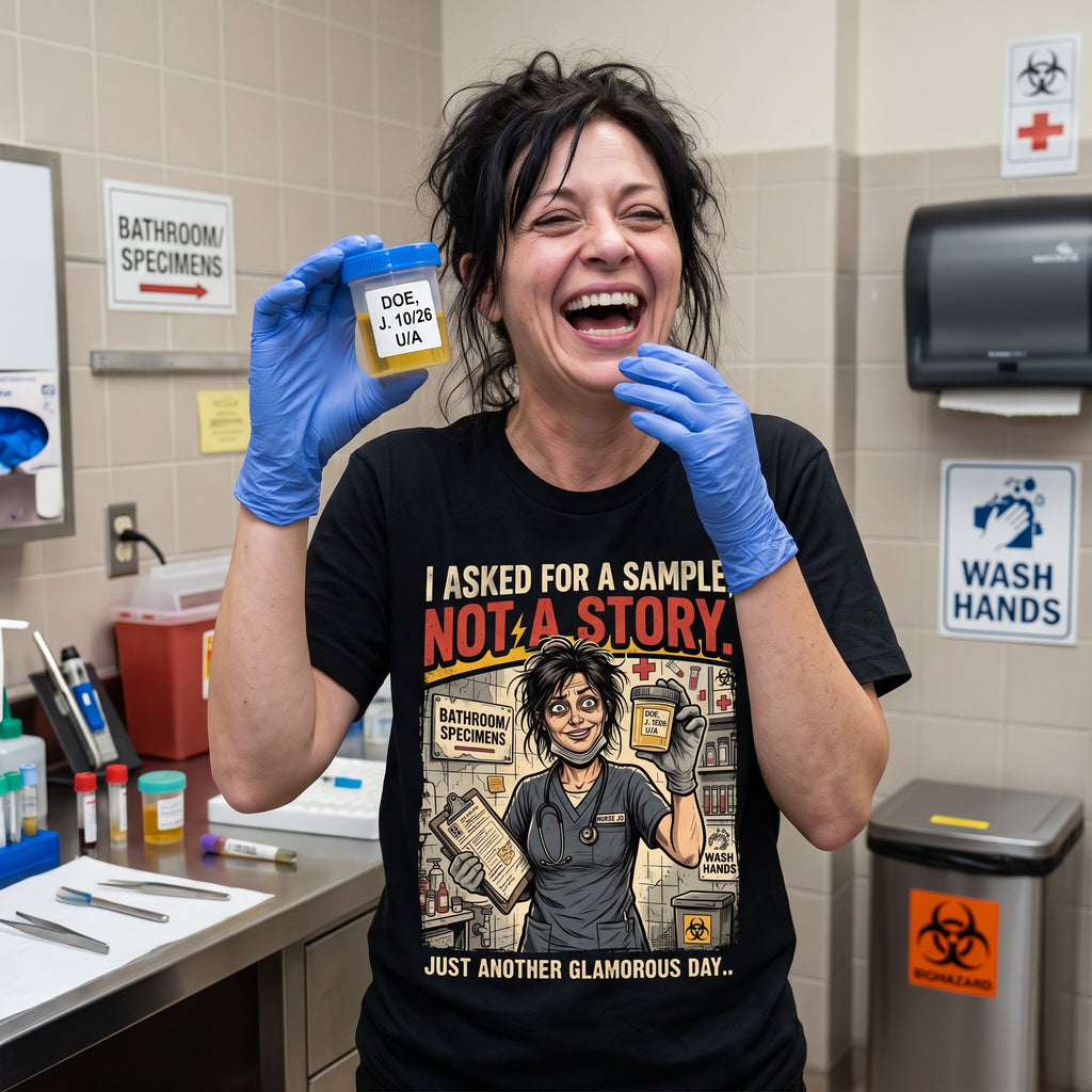 I asked for a sample T-shirt