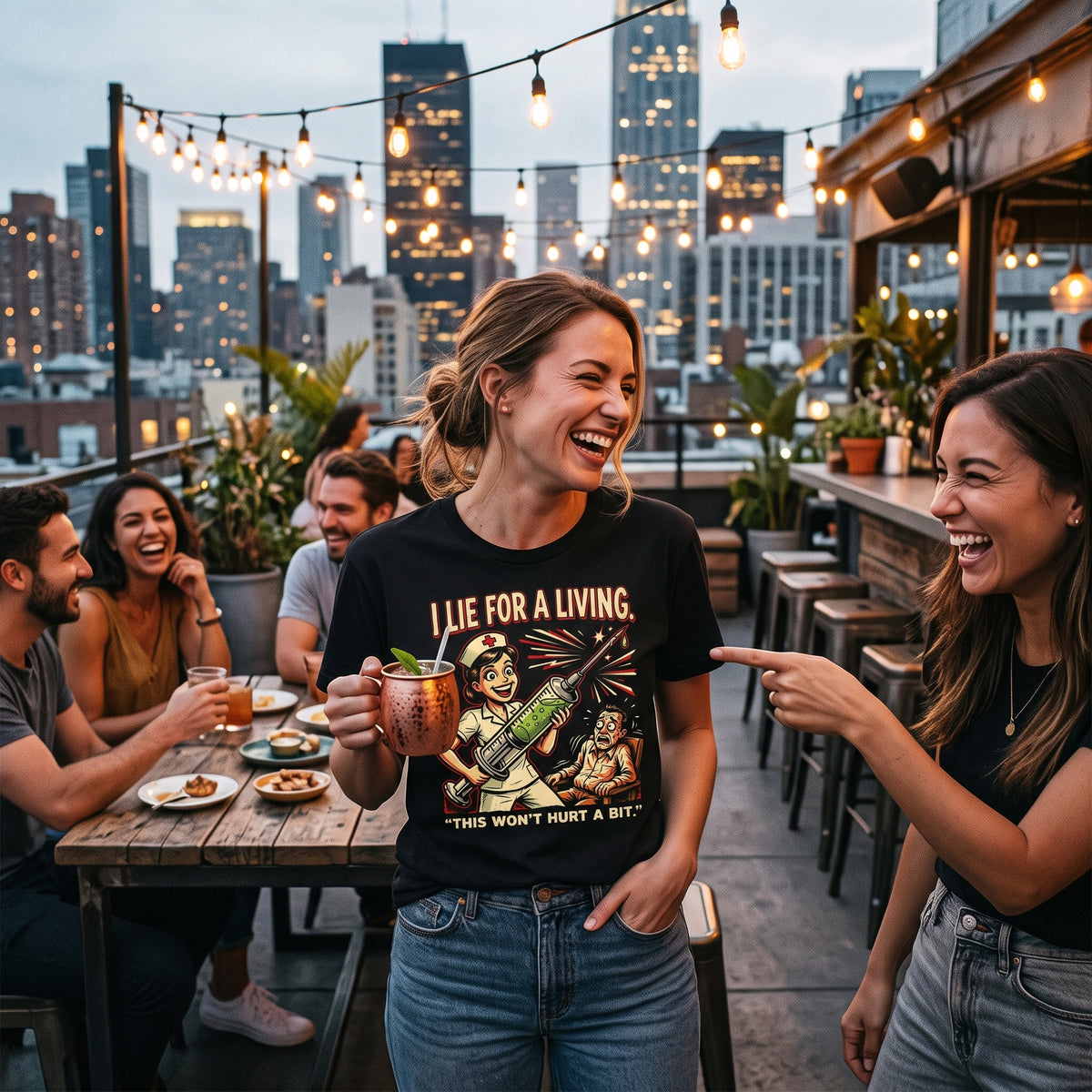 I lie for a living T-shirt