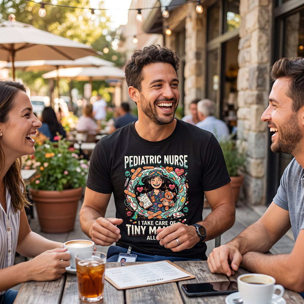 Pediatric Nurse - Male T-shirt