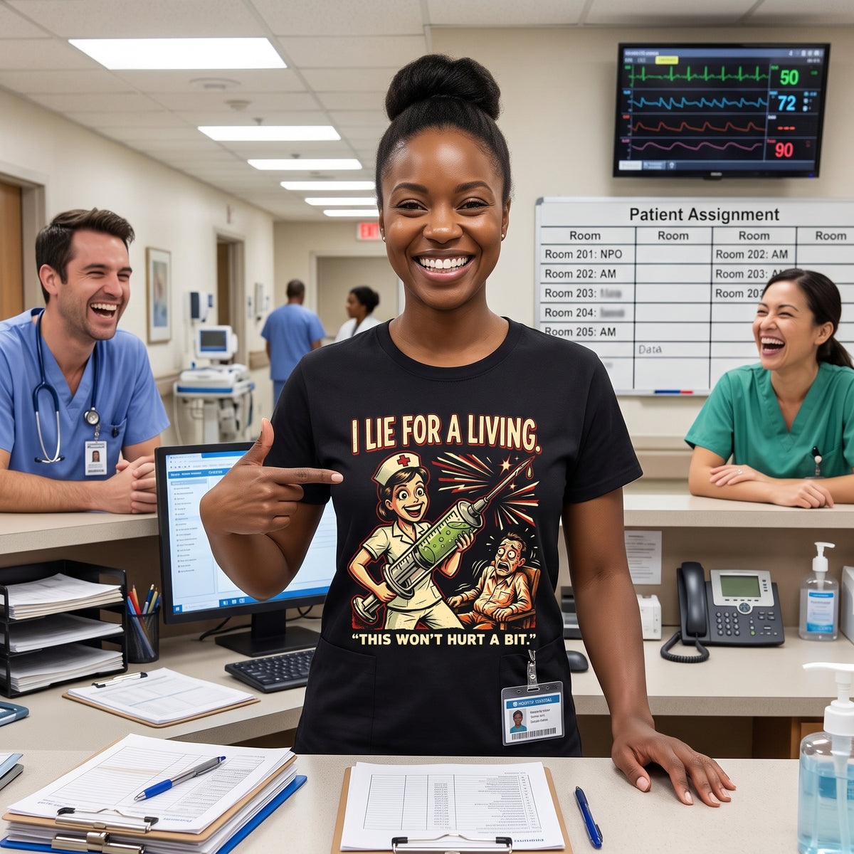 I lie for a living T-shirt