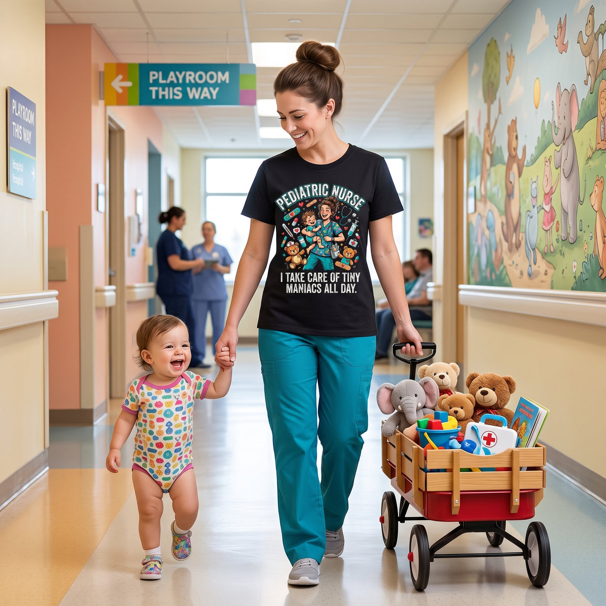 Pediatric Nurse - Female T-shirt