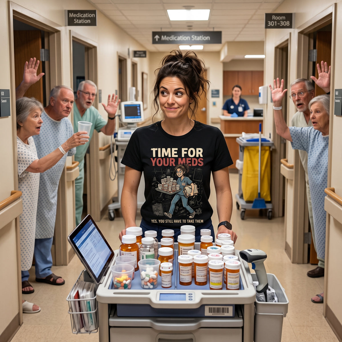 Time for Your Meds T-shirt