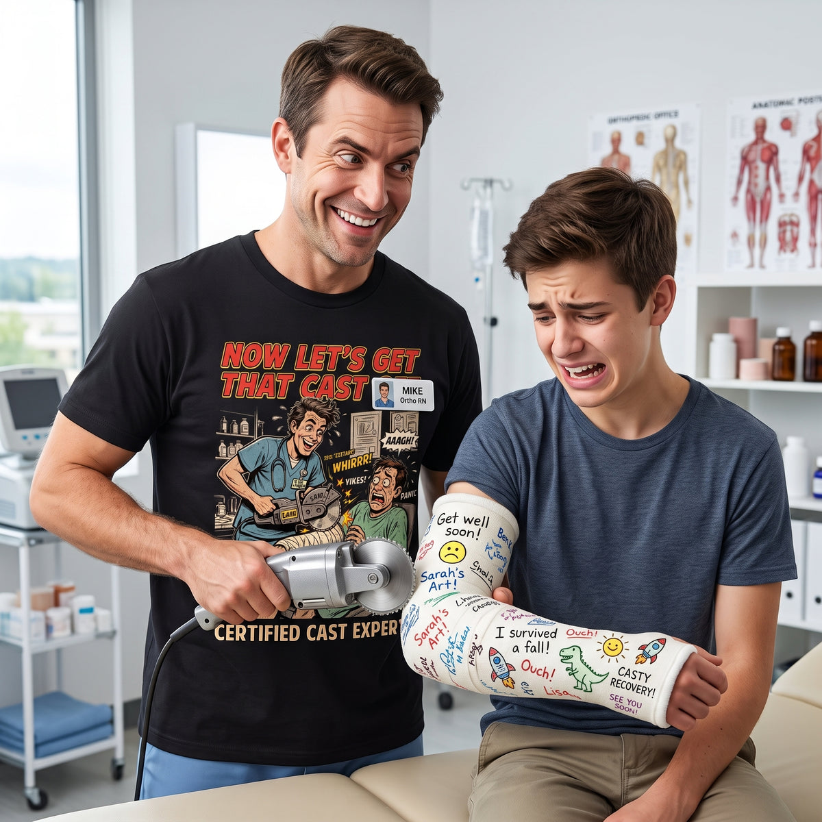 Certified Cast Expert Male T-shirt