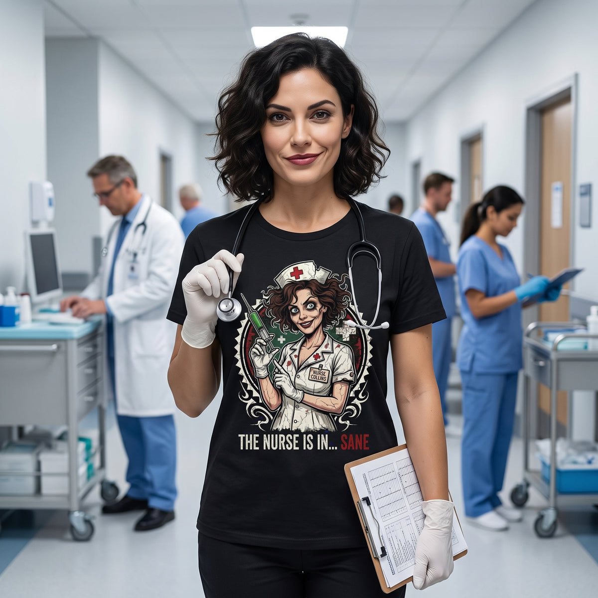 The Nurse is Insane T-shirt