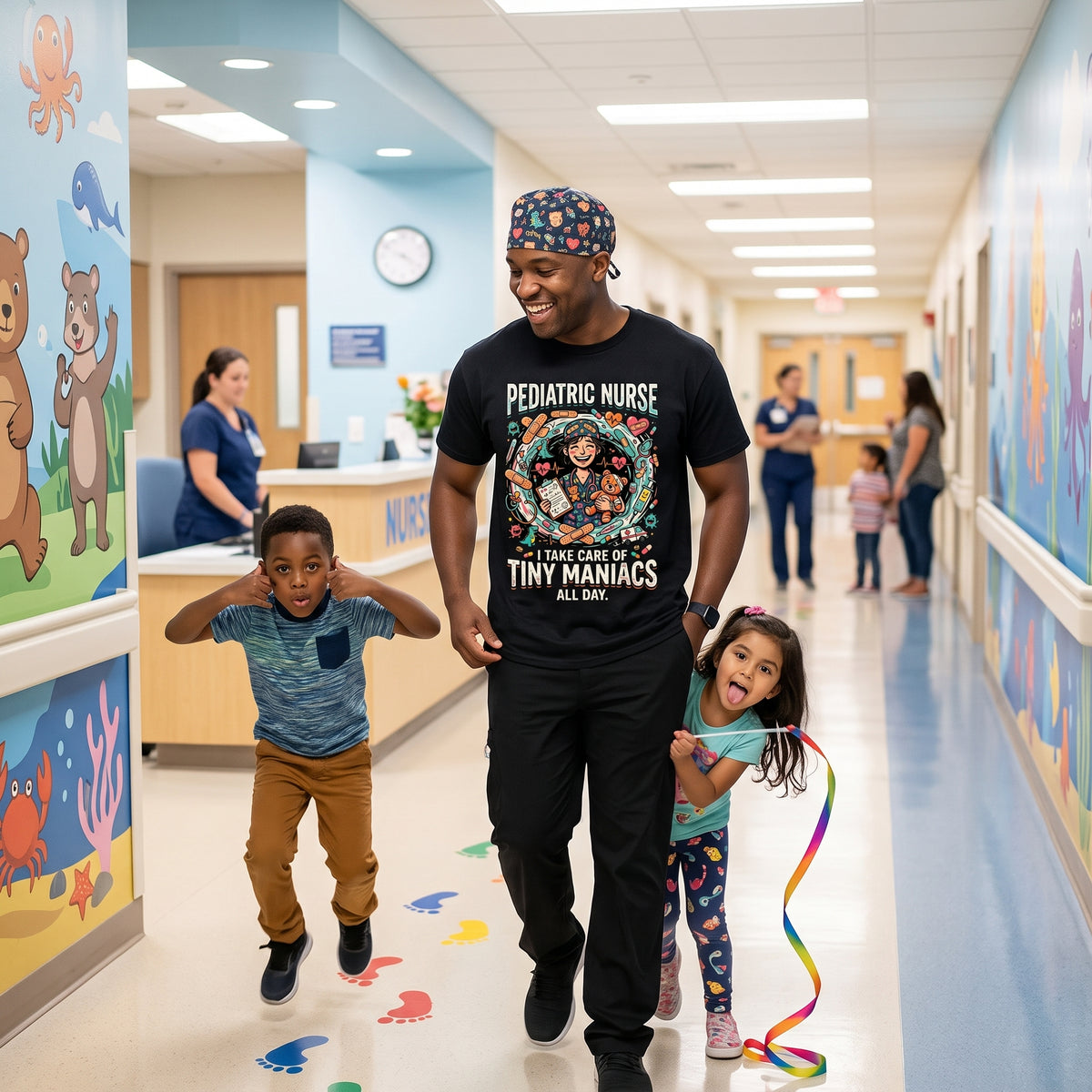 Pediatric Nurse - Male T-shirt